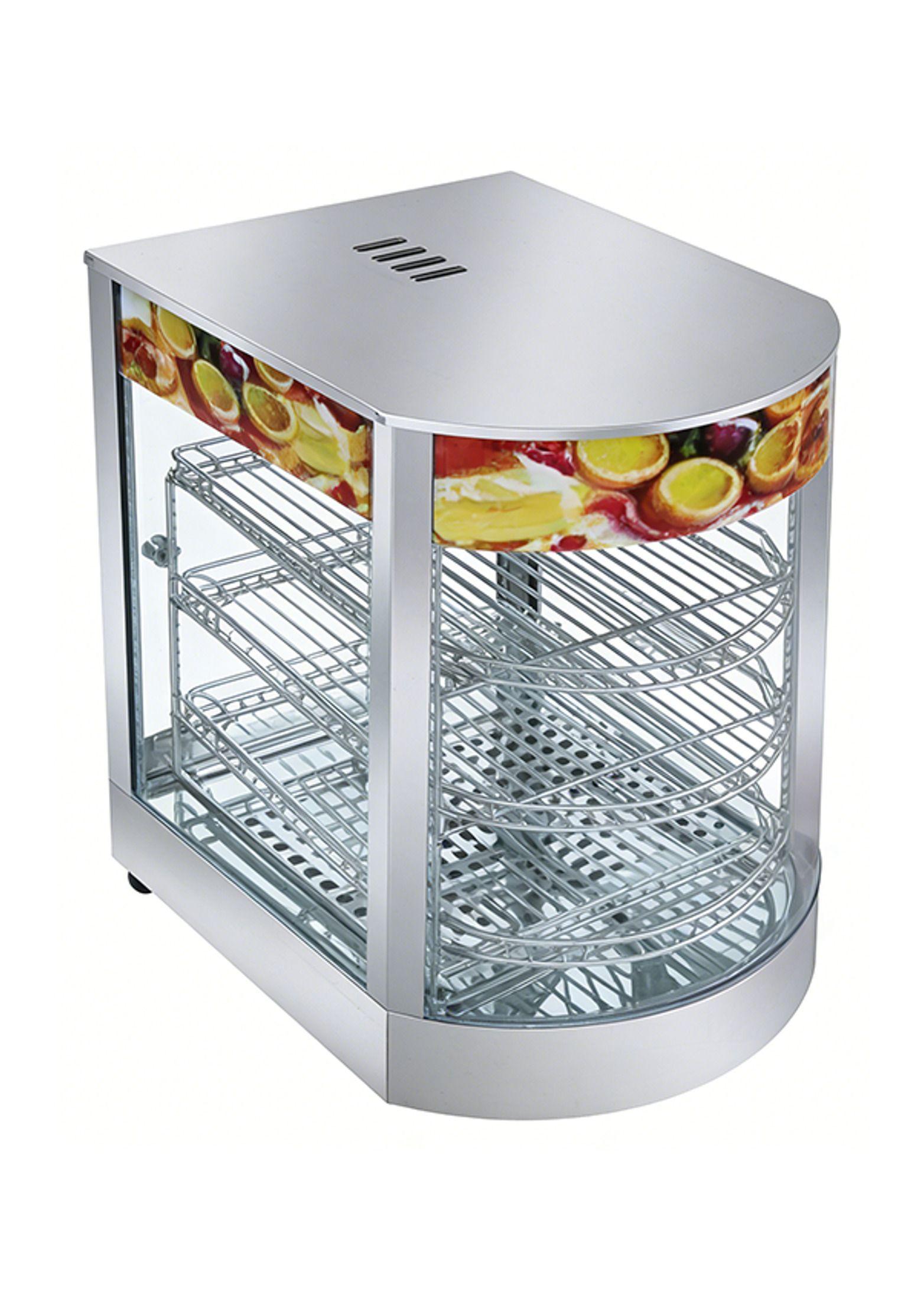 Vitrina De Calor Vertical Ita 3 Niveles Acero Inoxidable-3