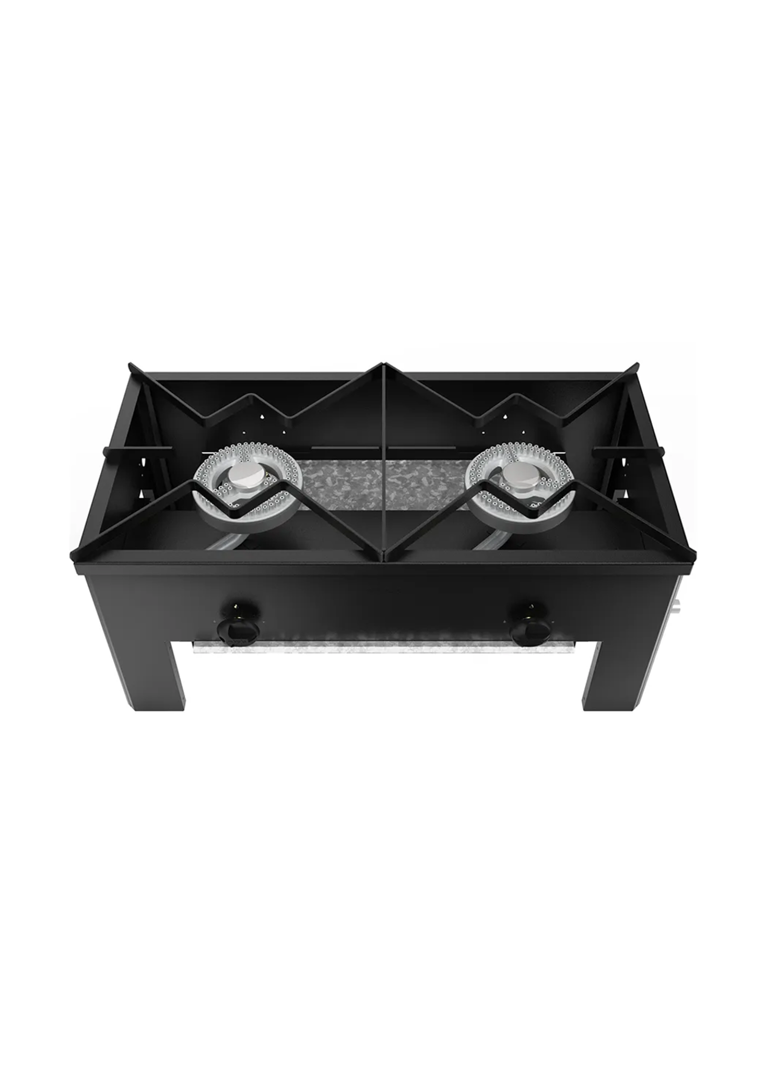 Anafe Bajo 2Q 18cm Acero Laminado GLP Maigas-2