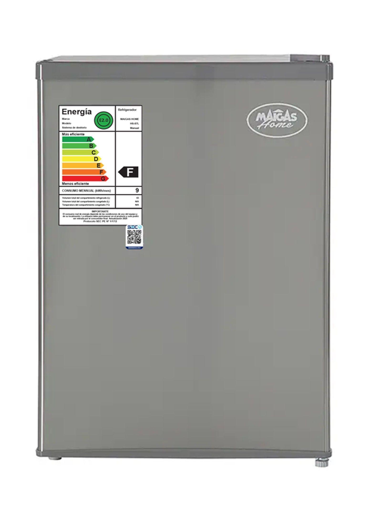 Frigobar 67 Lts Gris Maigas-1