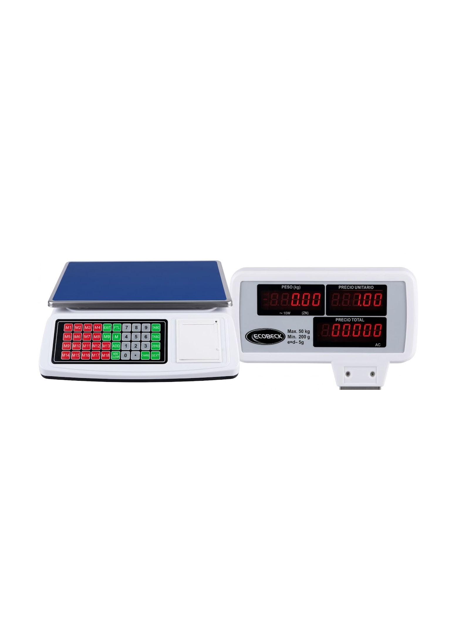 Balanza Digital 50 Kg Ecobeck Con Impresi n T rmica-4