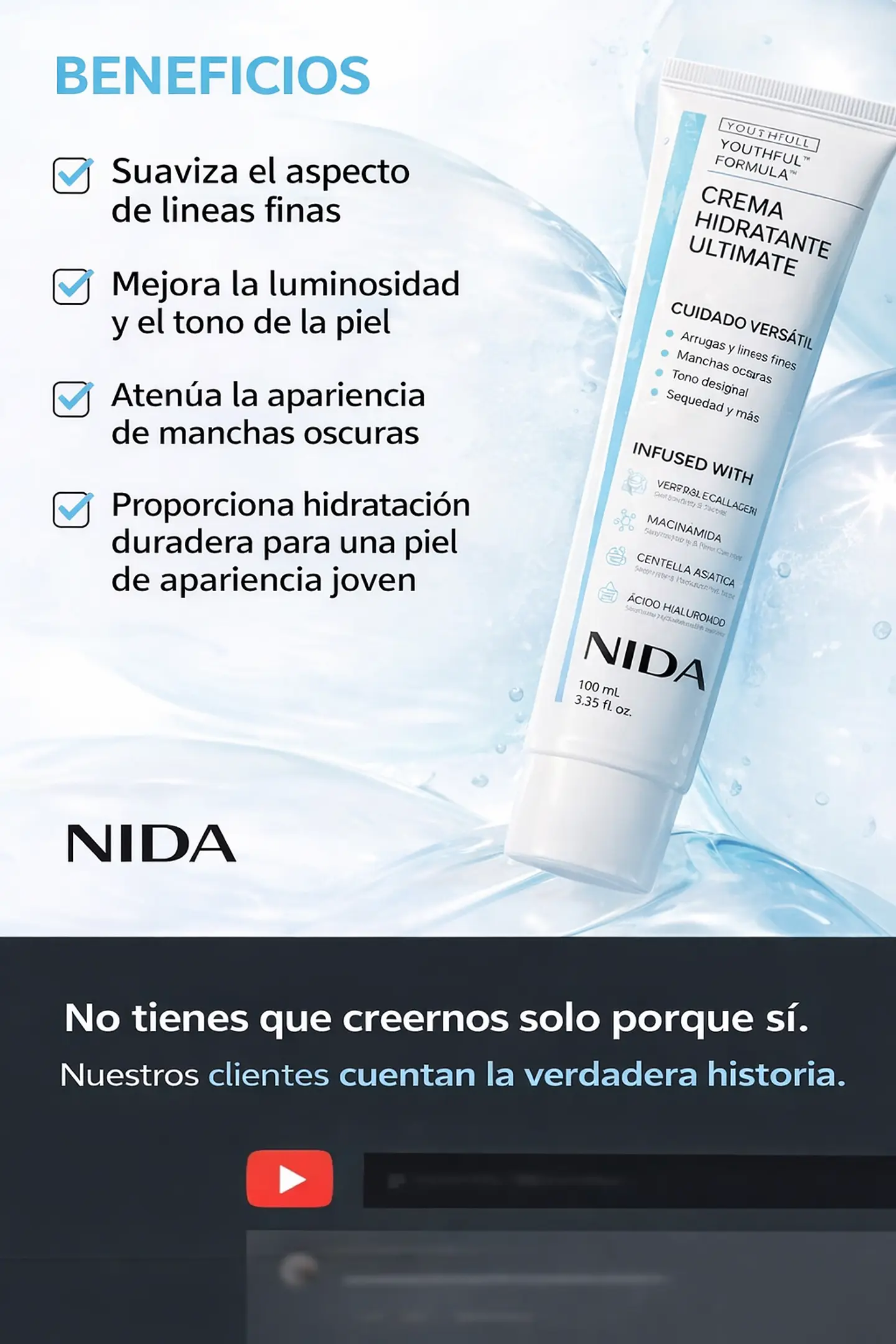Youthful Formula Ultimate Moisturizing Cream NIDA 100ml-4