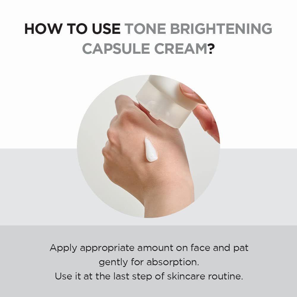 Madagascar Centella Tone Brightening Capsule Cream (SKIN1004) -75ml  Crema aclarante con niacinamida-2