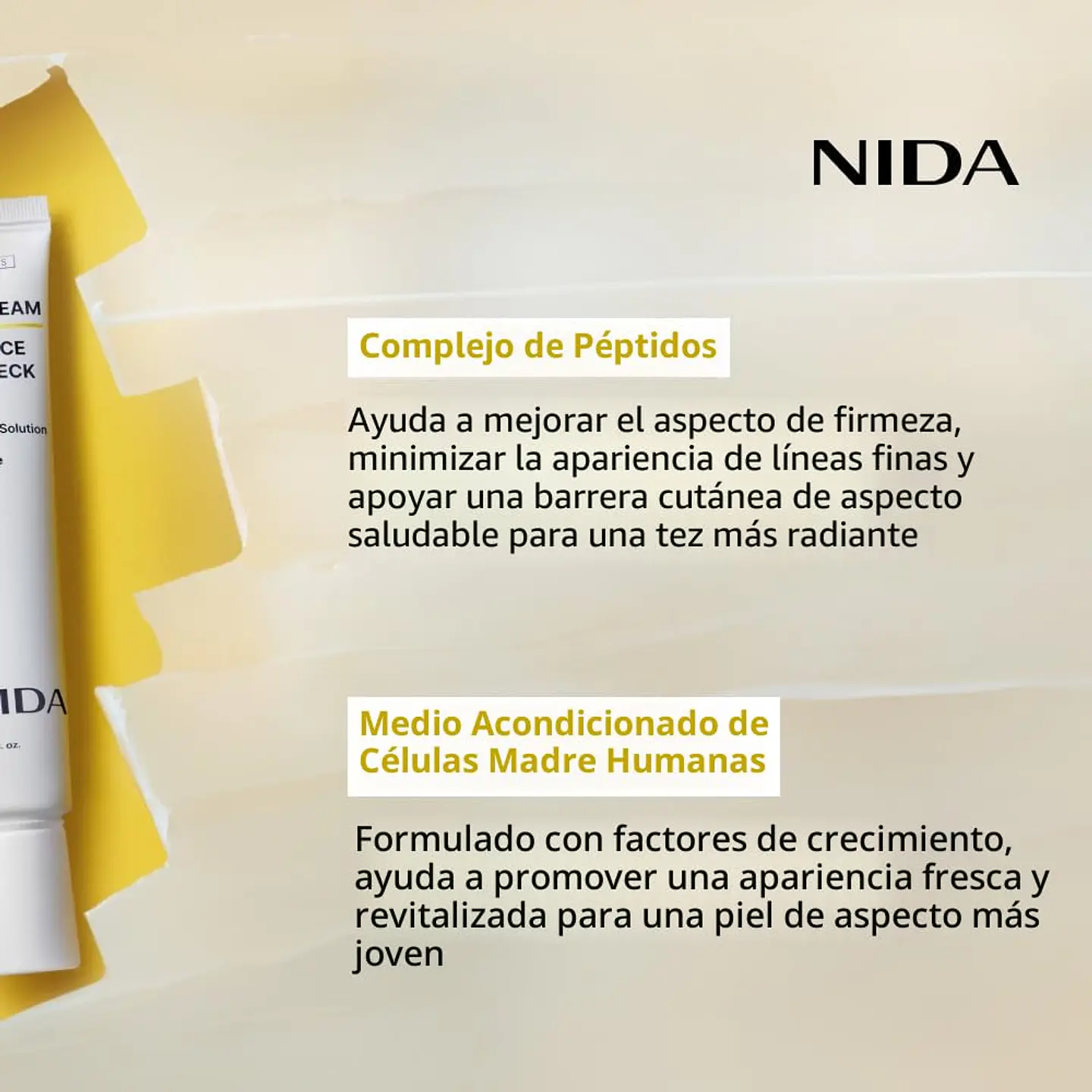 Revive Eye Cream For Face and Neck NIDA 40ml Crema antiedad contorno de ojos -3