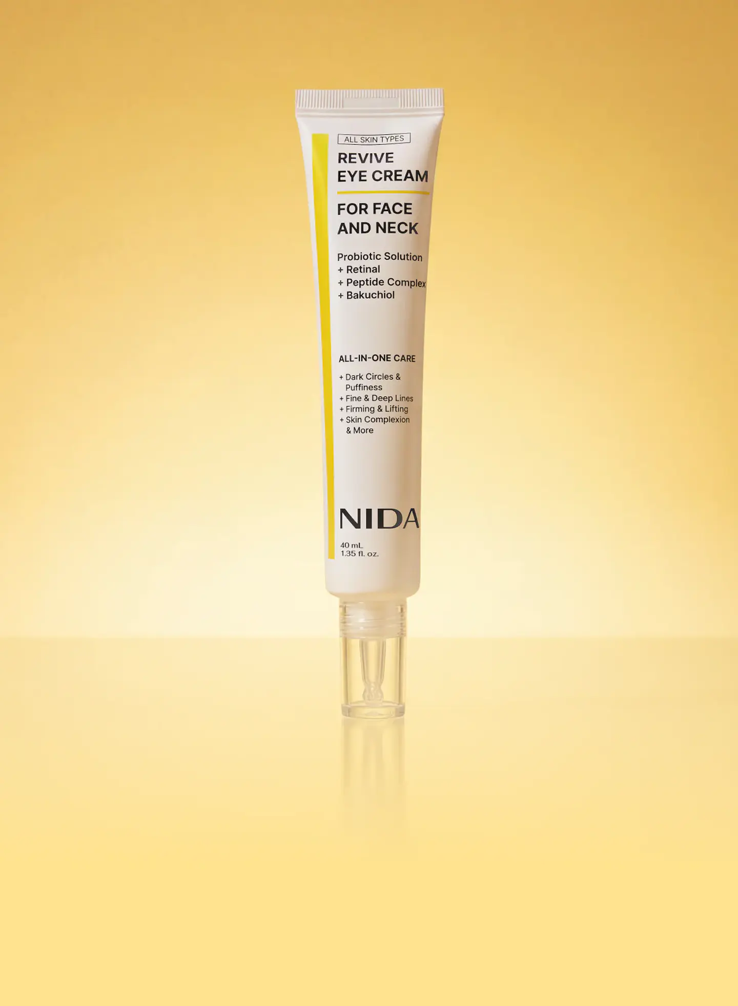 Revive Eye Cream For Face and Neck NIDA 40ml Crema antiedad contorno de ojos -4