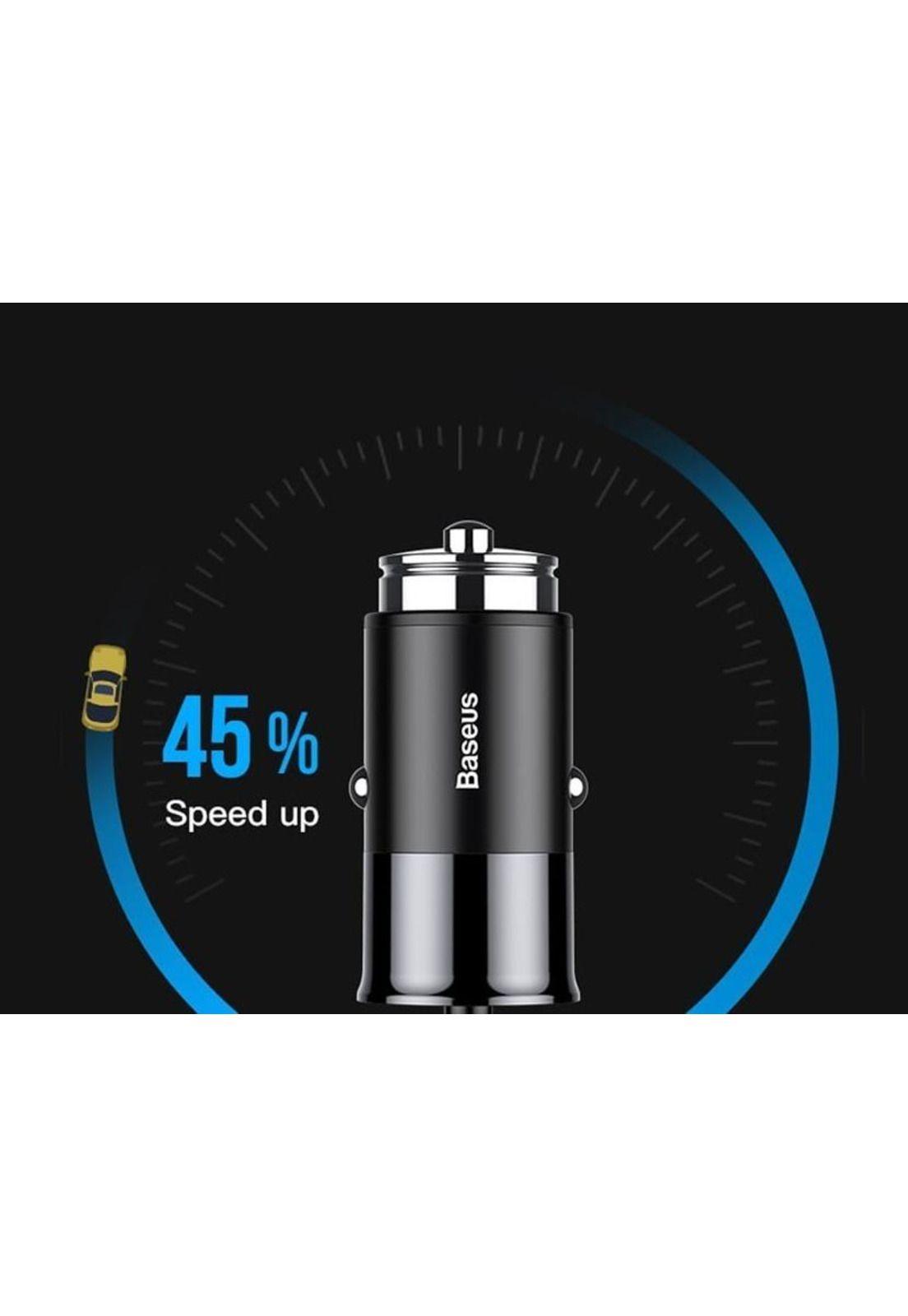 Cargador De Auto 4 Usb Enjoy 5.5 Amp Baseus-7