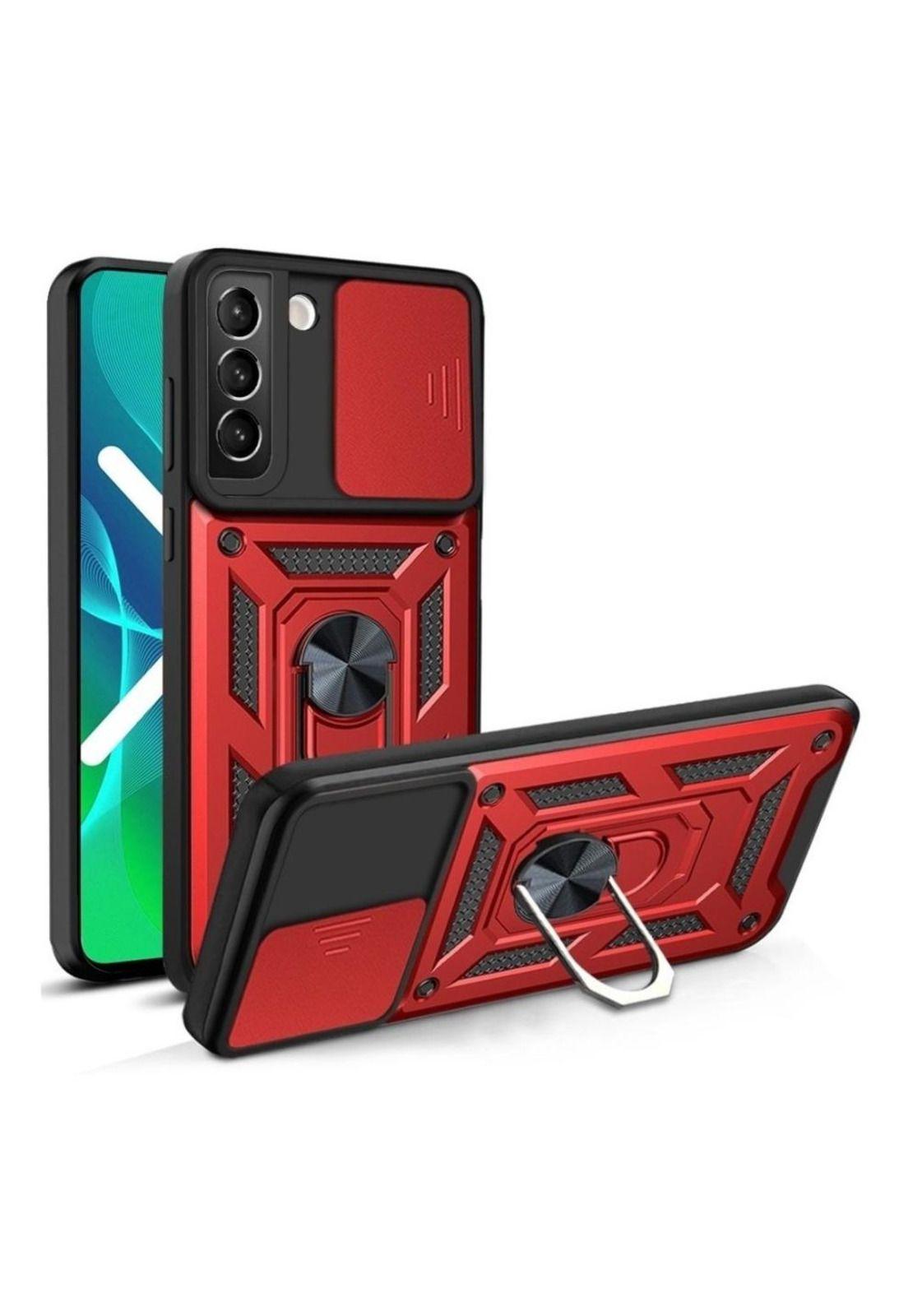 Carcasa Para Samsung S22 Plus Proteccion Camara Ring Holder-0