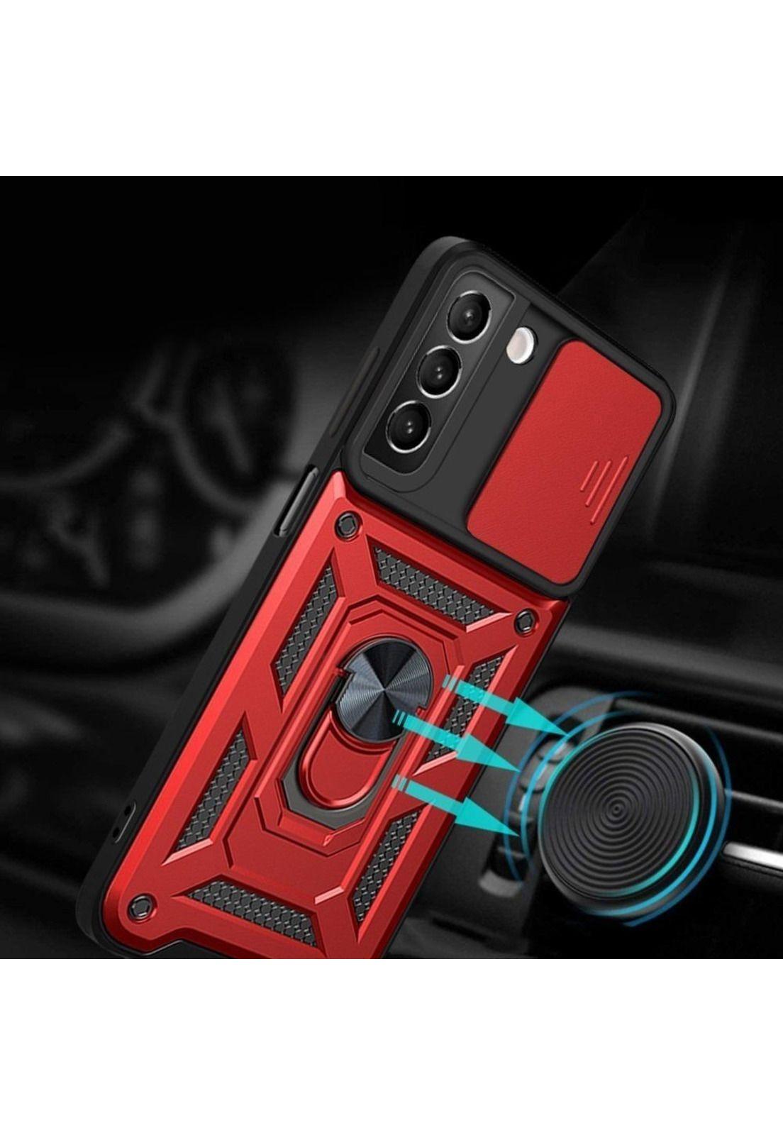 Carcasa Para Samsung S22 Plus Proteccion Camara Ring Holder-1
