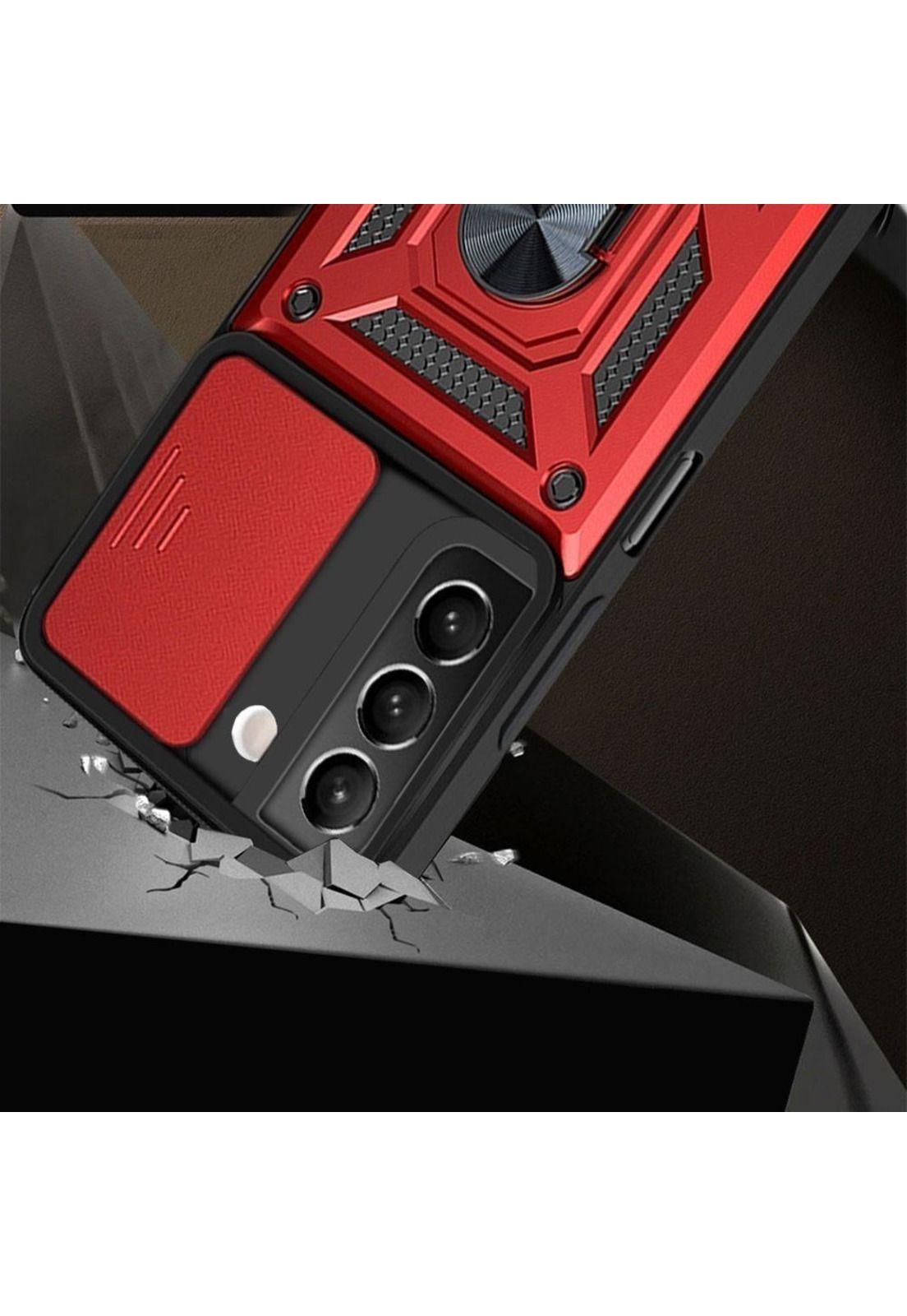 Carcasa Para Samsung S22 Plus Proteccion Camara Ring Holder-3