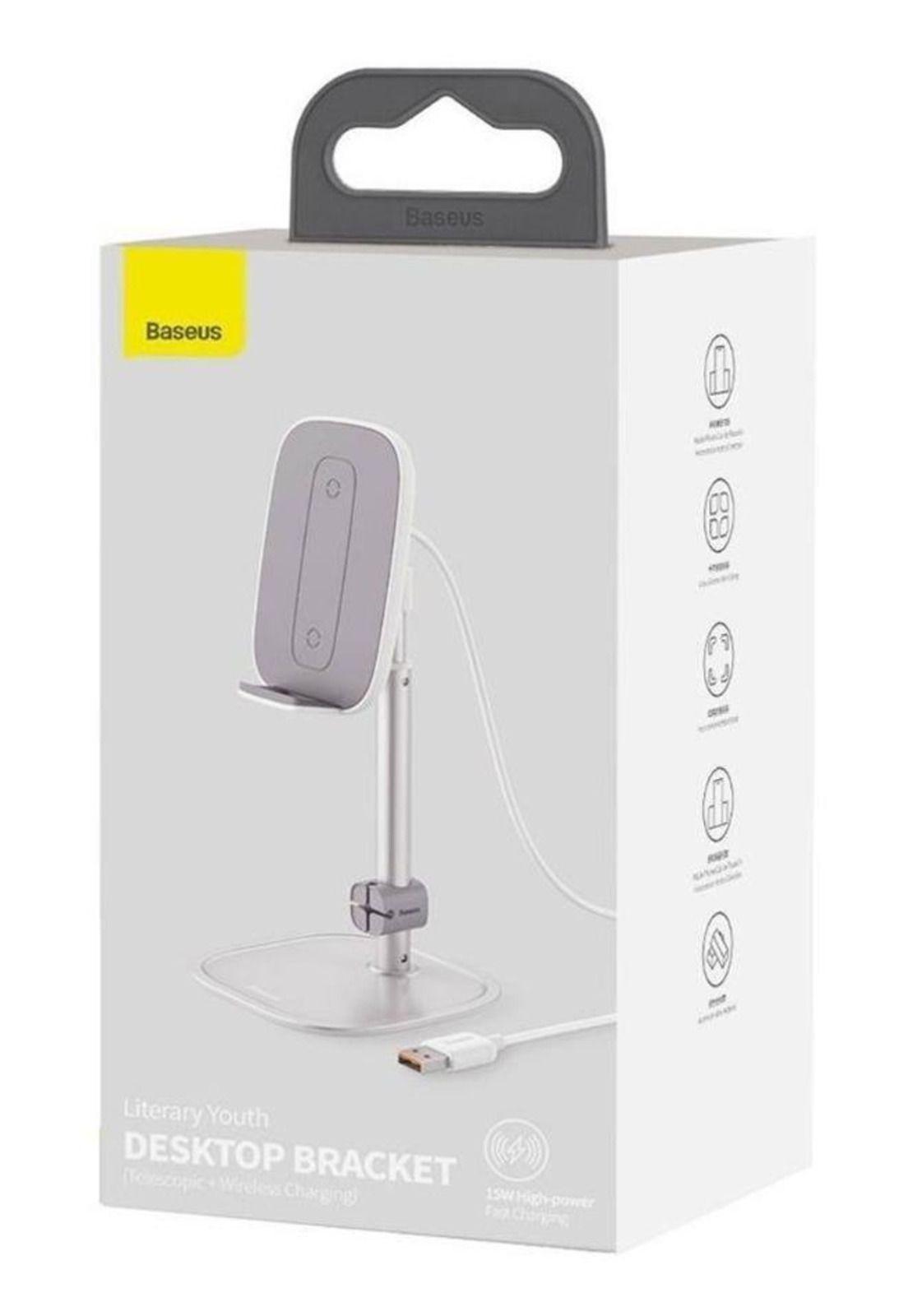 Soporte De Telefono / Tablet Cargador Inalambrico Baseus-3