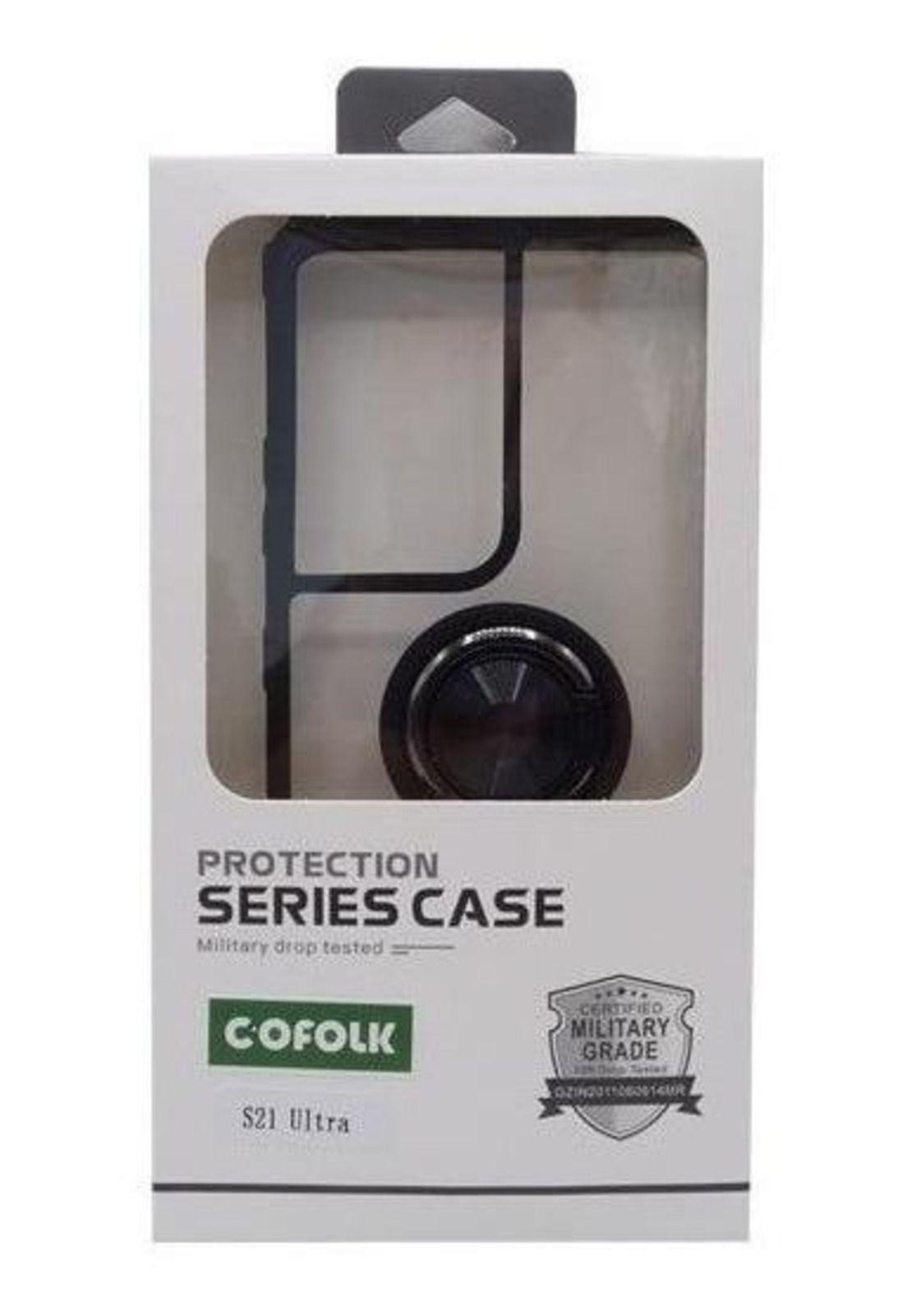 Carcasa Para Samsung S21 Ultra Ring Holder Reforzada Cofolk-5