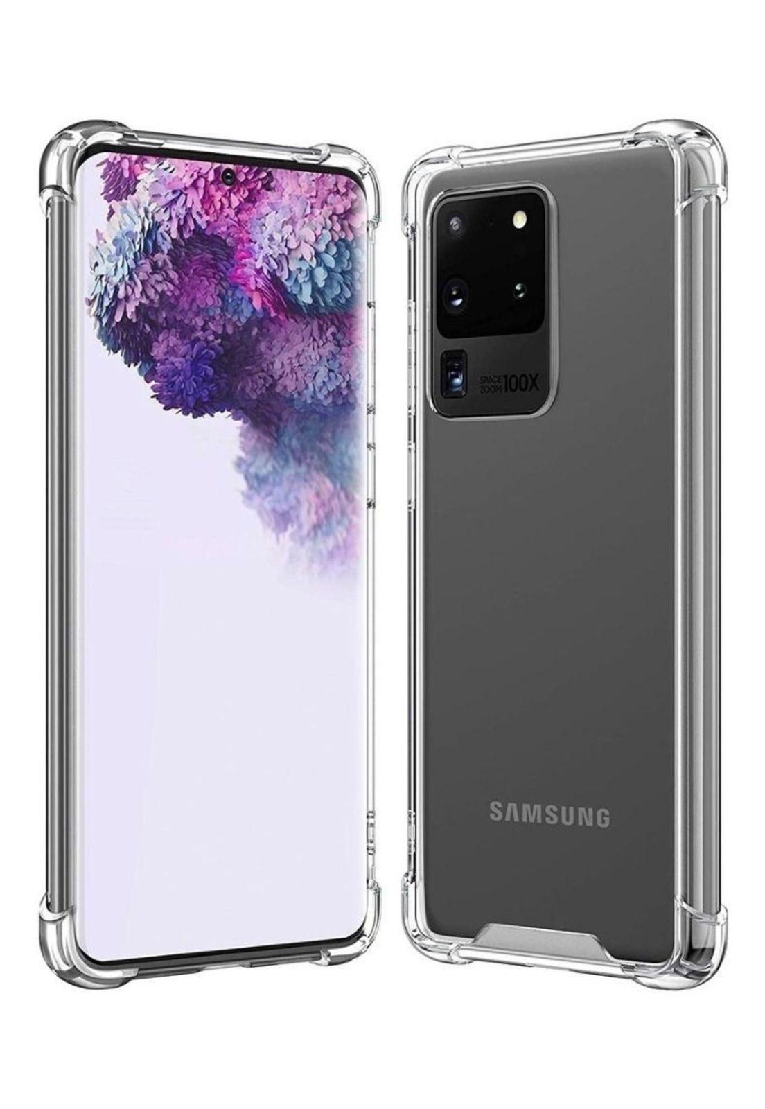 Carcasa Para Samsung S20 Ultra Transparente Full Reforzada-4