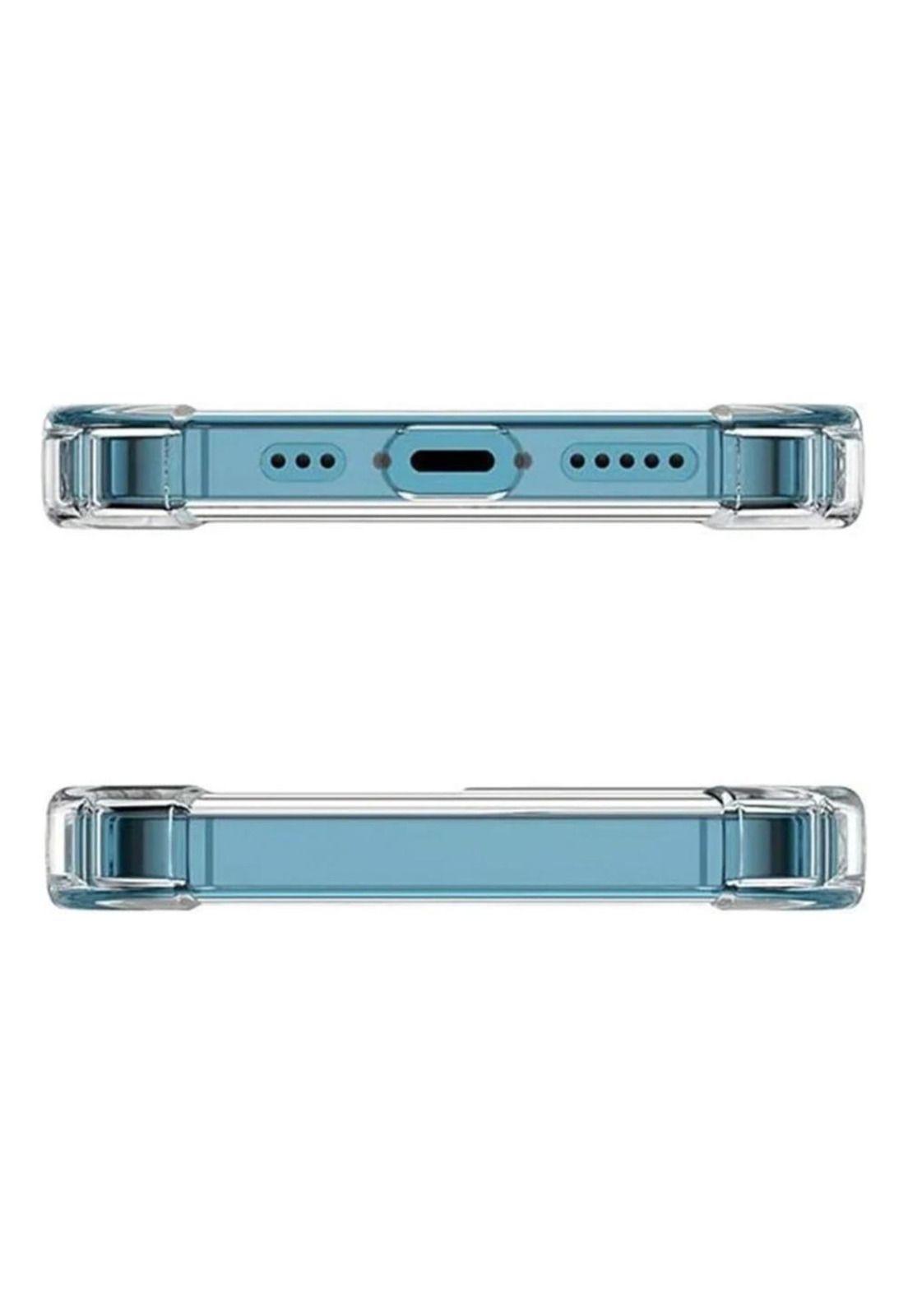 Carcasa Transparente Para iPhone 12 Mini Reforzada-4