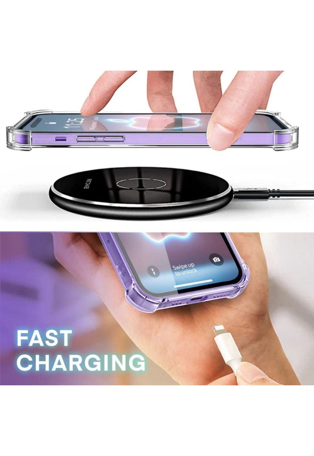 Carcasa Para iPhone 14 Pro Transparente Reforzada Antigolpes-4