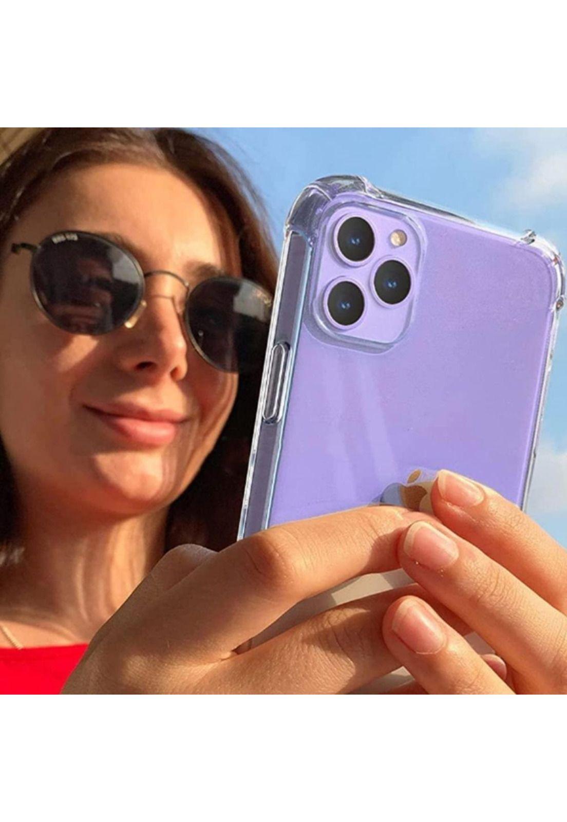 Carcasa Para iPhone 14 Pro Transparente Reforzada Antigolpes-5