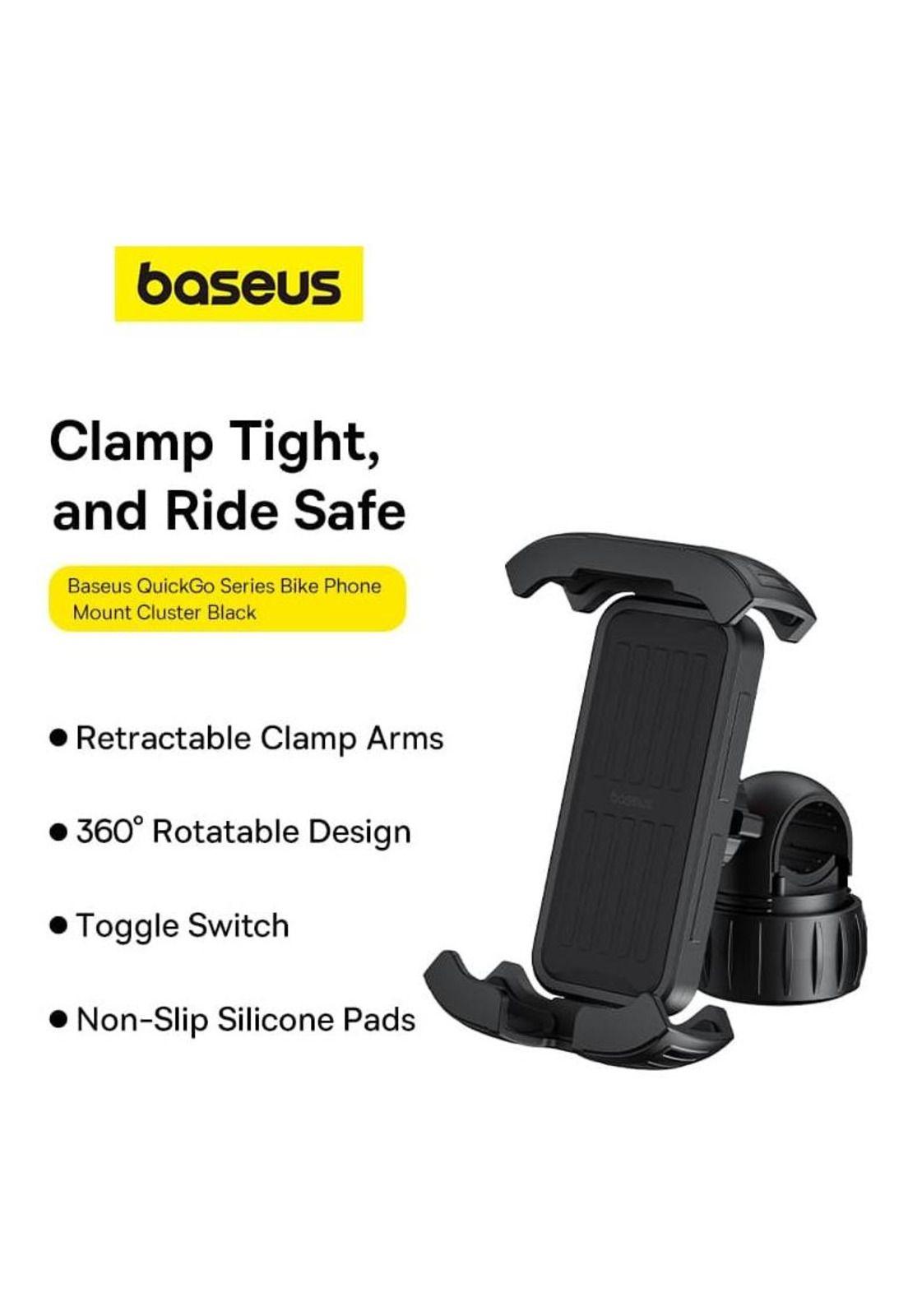 Soporte De Bicicletas Scooter Baseus Para Telefonos Quickgo-5