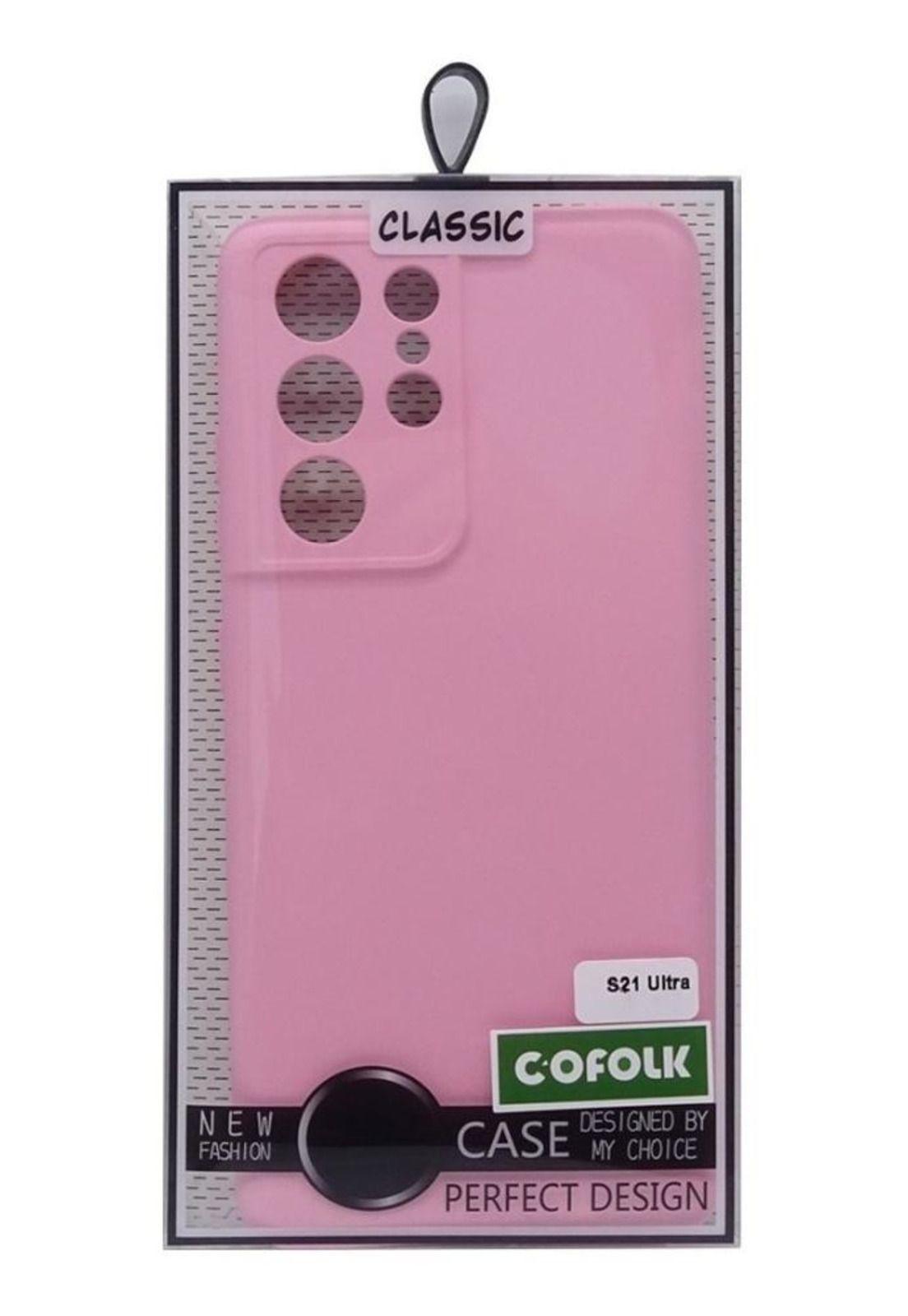 Carcasa Para Samsung S21 Ultra Silicon Antideslizante Cofolk-7