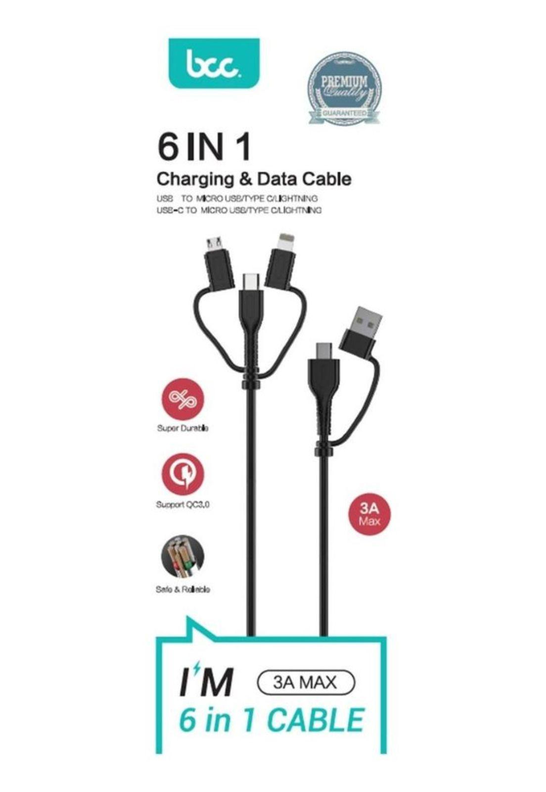 Cable De Carga 6 En 1  Qc 3.0 Carga Rapida-3
