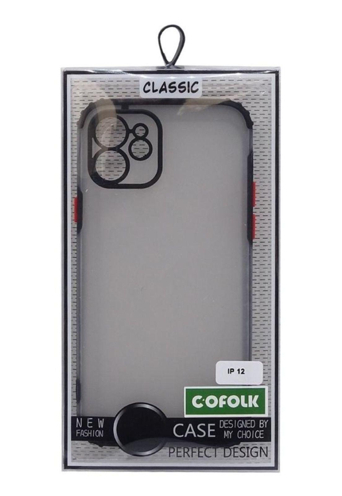 Carcasa Para iPhone 12 Tpu Color Antigolpes Reforzada Cofolk-6