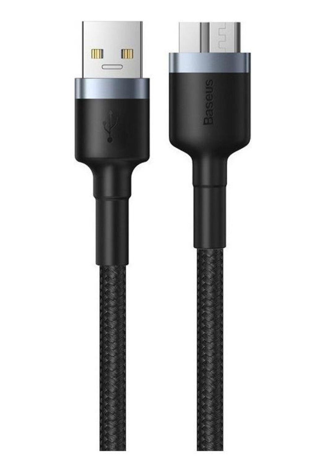 Cable  Usb3.0 Macho A Micro-b 2a 1 Metro Baseus-0