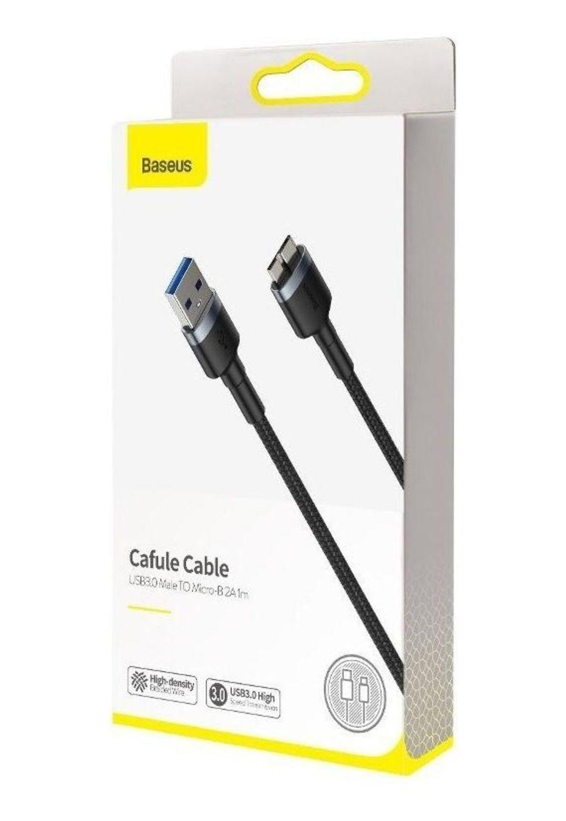 Cable  Usb3.0 Macho A Micro-b 2a 1 Metro Baseus-3