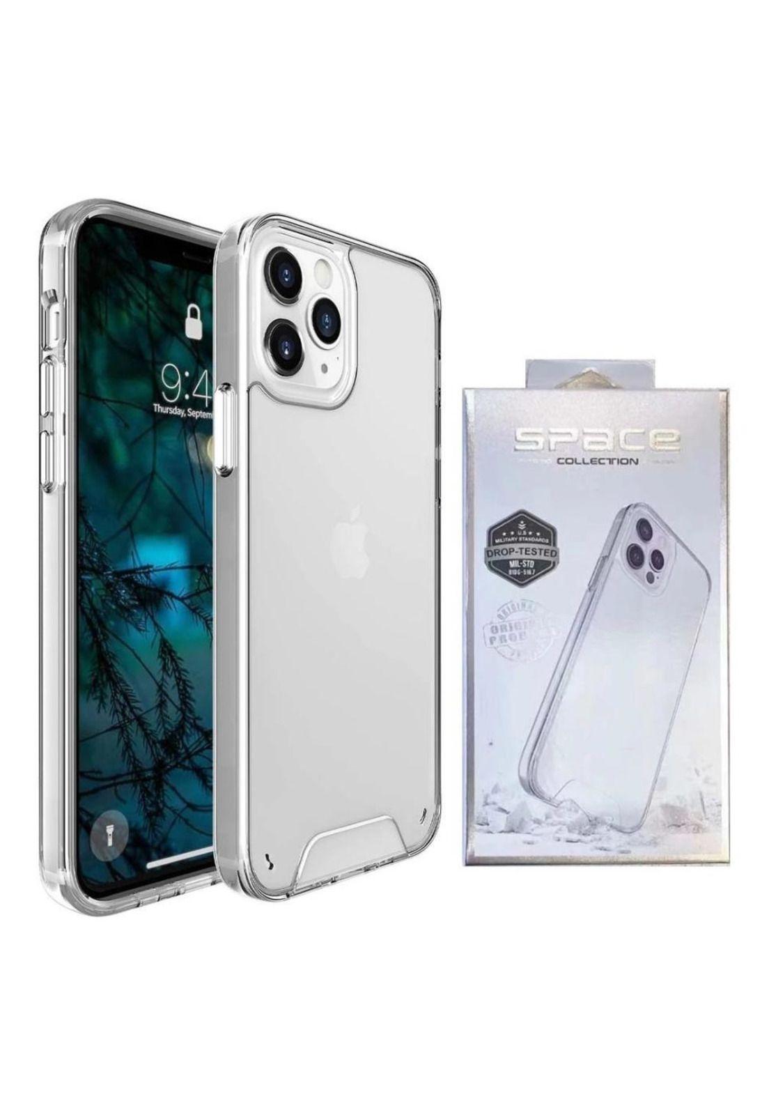 Carcasa Para iPhone 11 Pro Transparente Antigolpes Reforzada-5