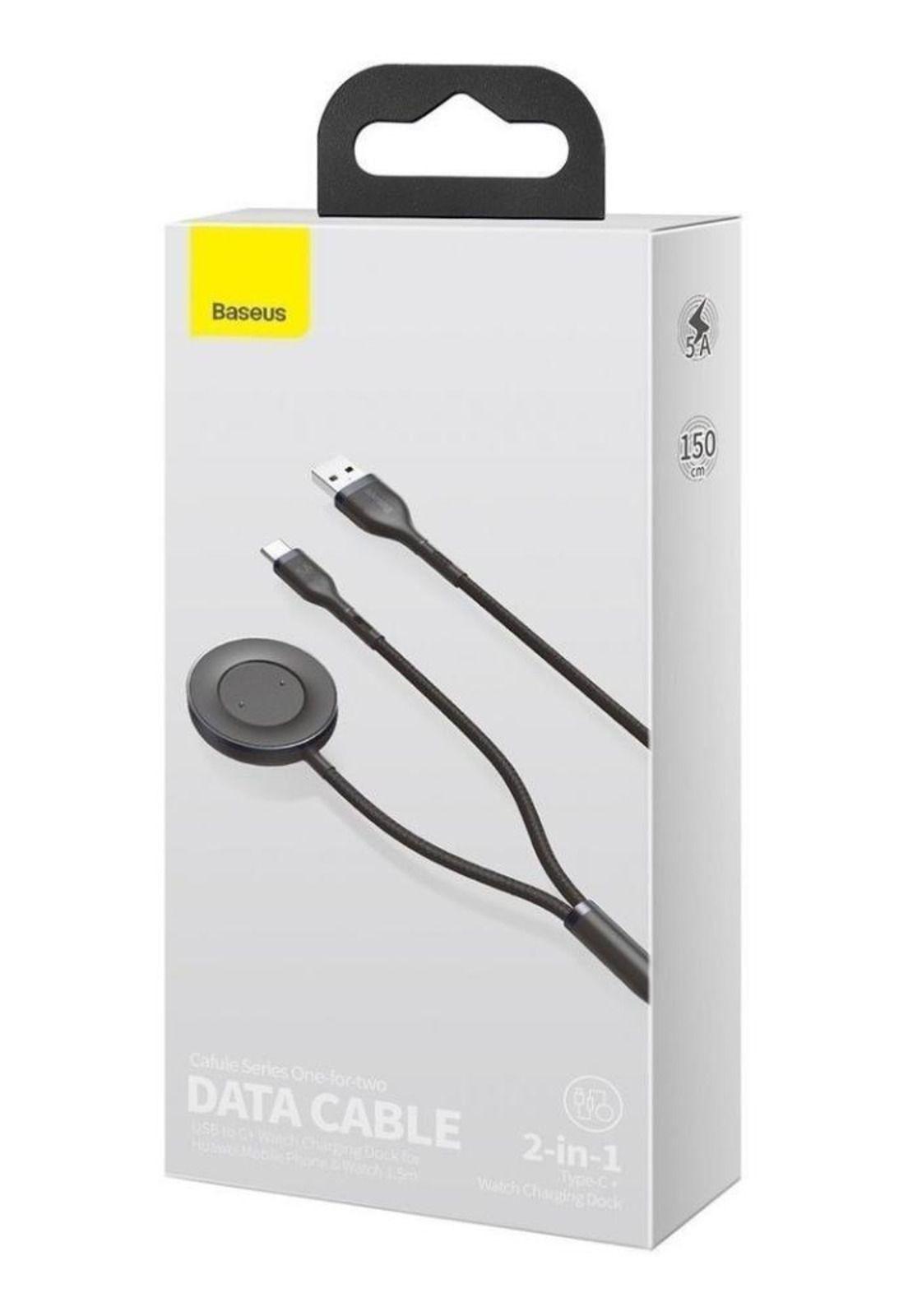 Cable De Carga Usb C Y Reloj Para Huawei 1.5 M Cafule Baseus-8