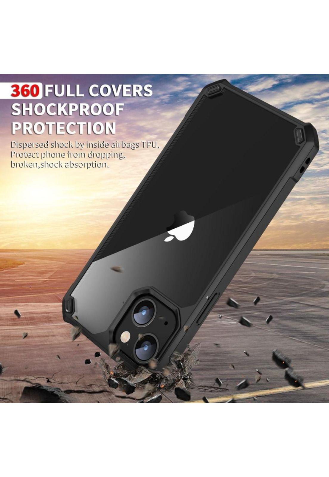 Carcasa Para iPhone 14 Series Bordes Reforzados-5