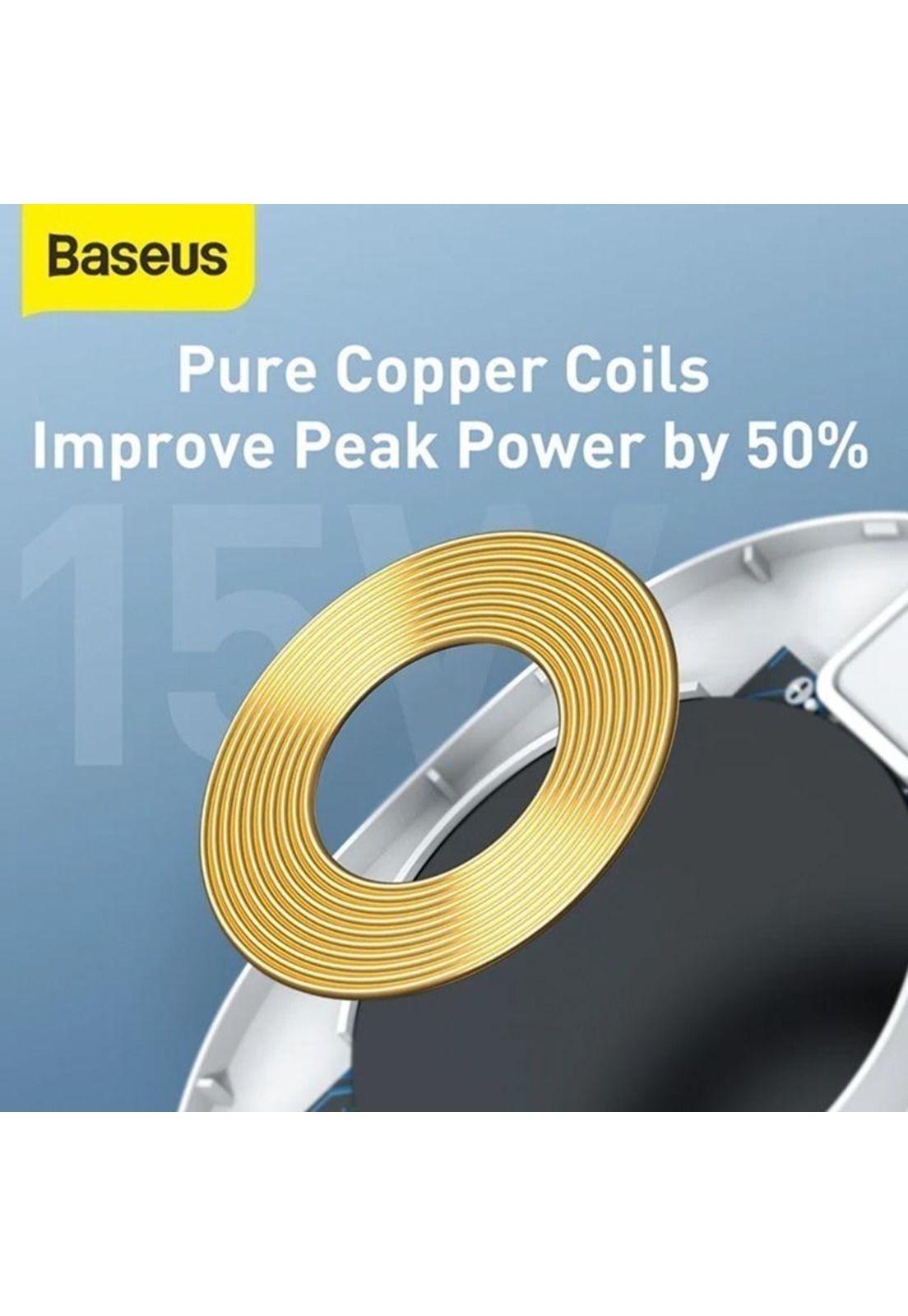 Cargador Inalambrico 15w Carga Rápida Para iPhone Baseus-3