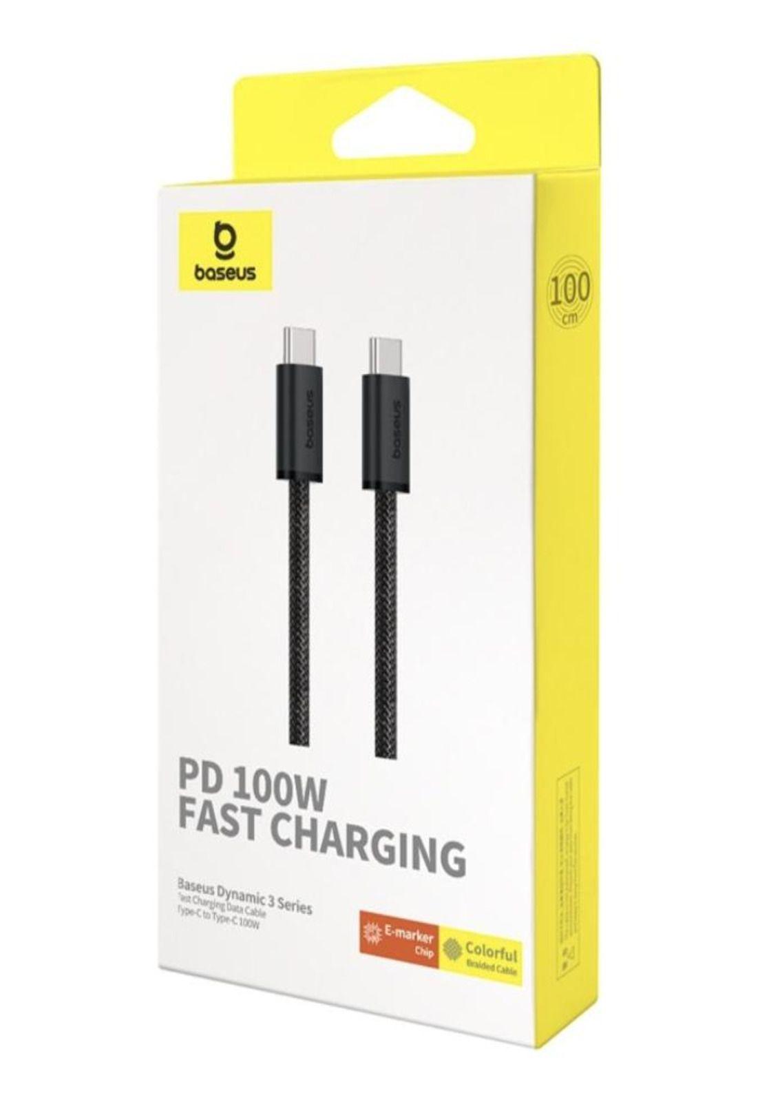Cable De Carga/datos Dynamic 3 Series Usb C 2m 100w Baseus-2
