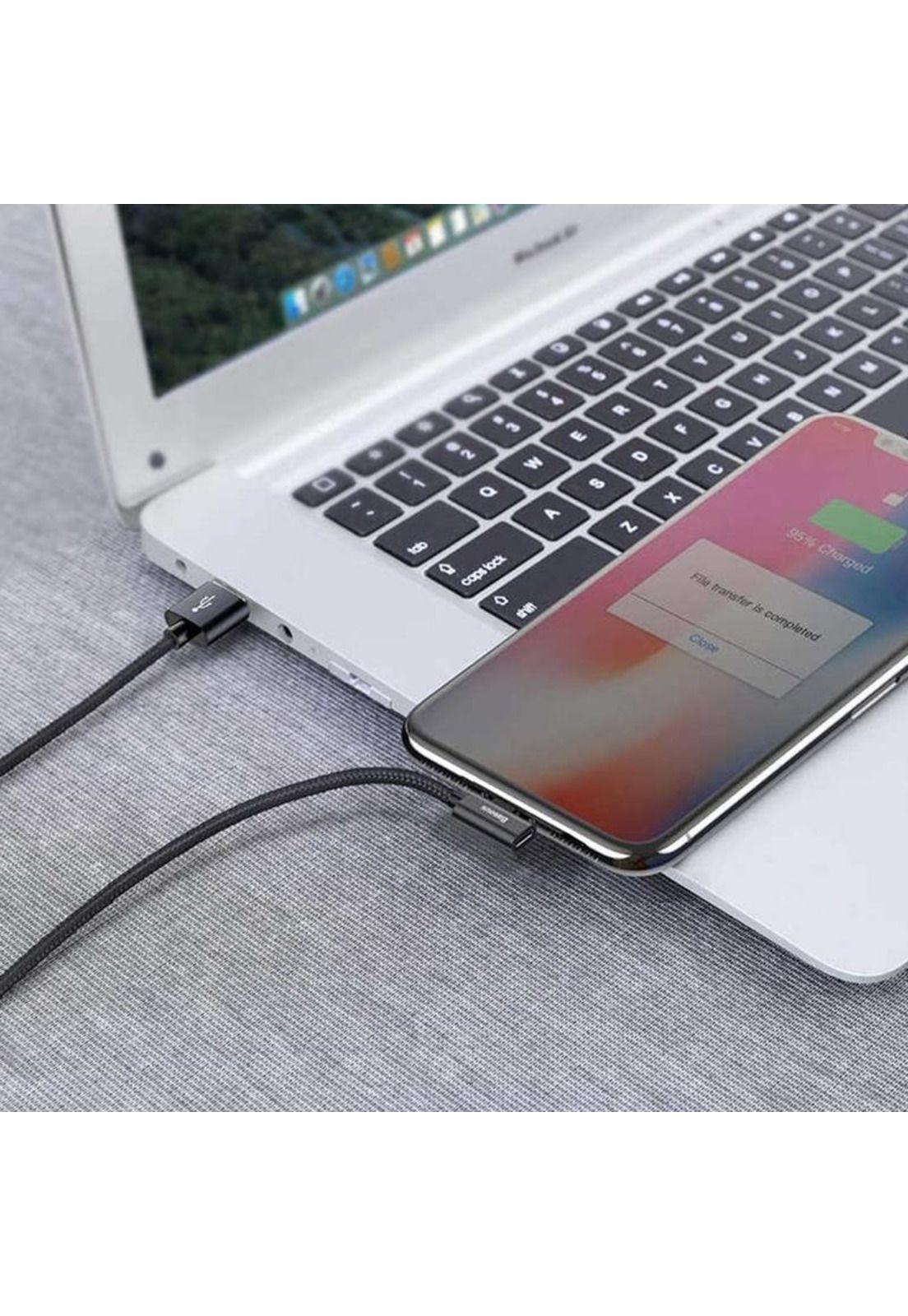 Cable De Carga Para iPhone Nomfi Con Adaptador De Audio-3