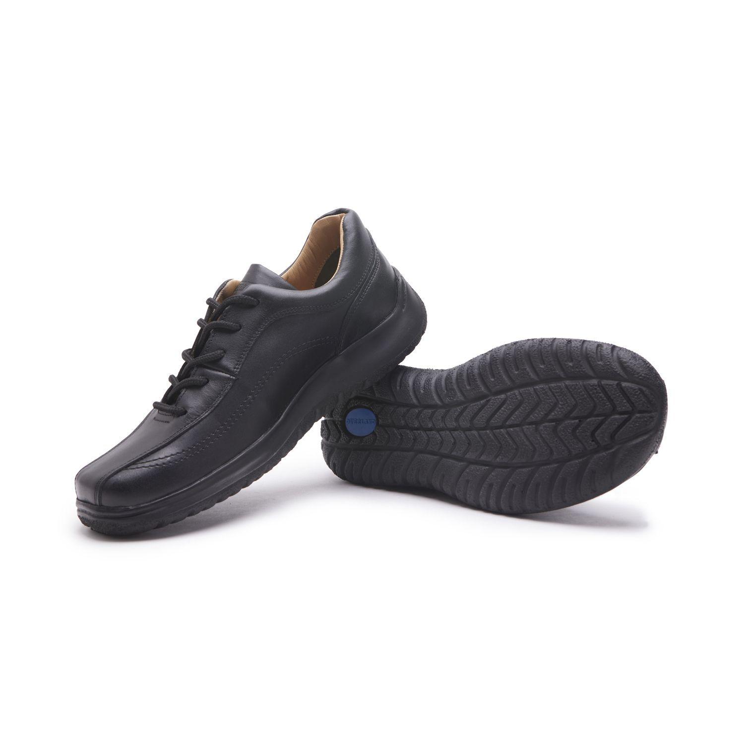 ZAPATILLAS DE CUERO ESCOLARES OVERLAND MOD 2424-2