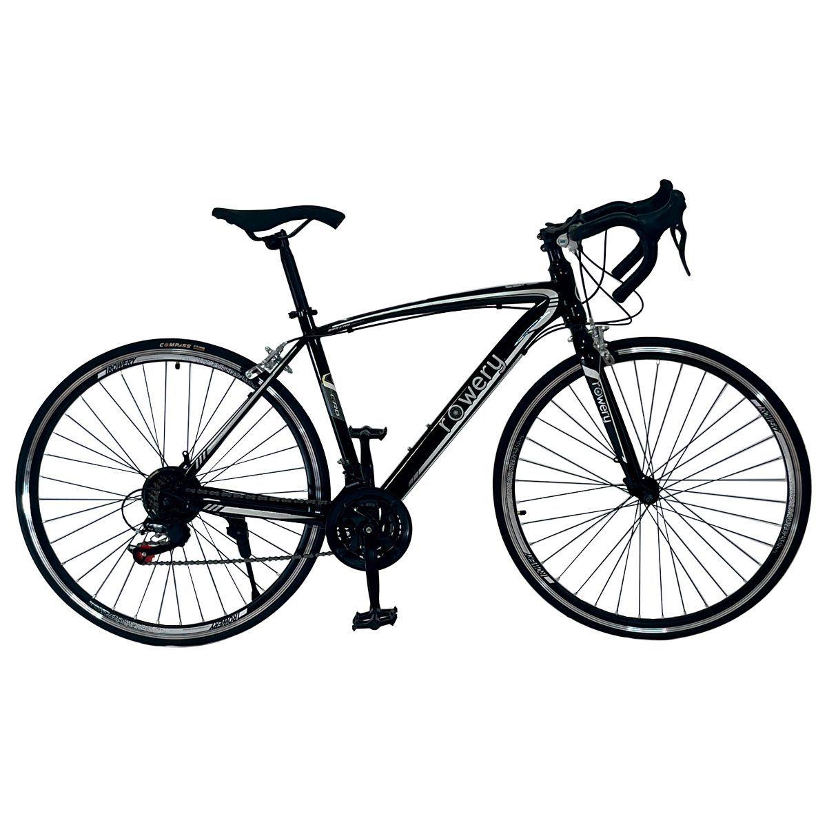 Bicicleta Ruta Urbana Licala 21 Cambios Acero Negro-1