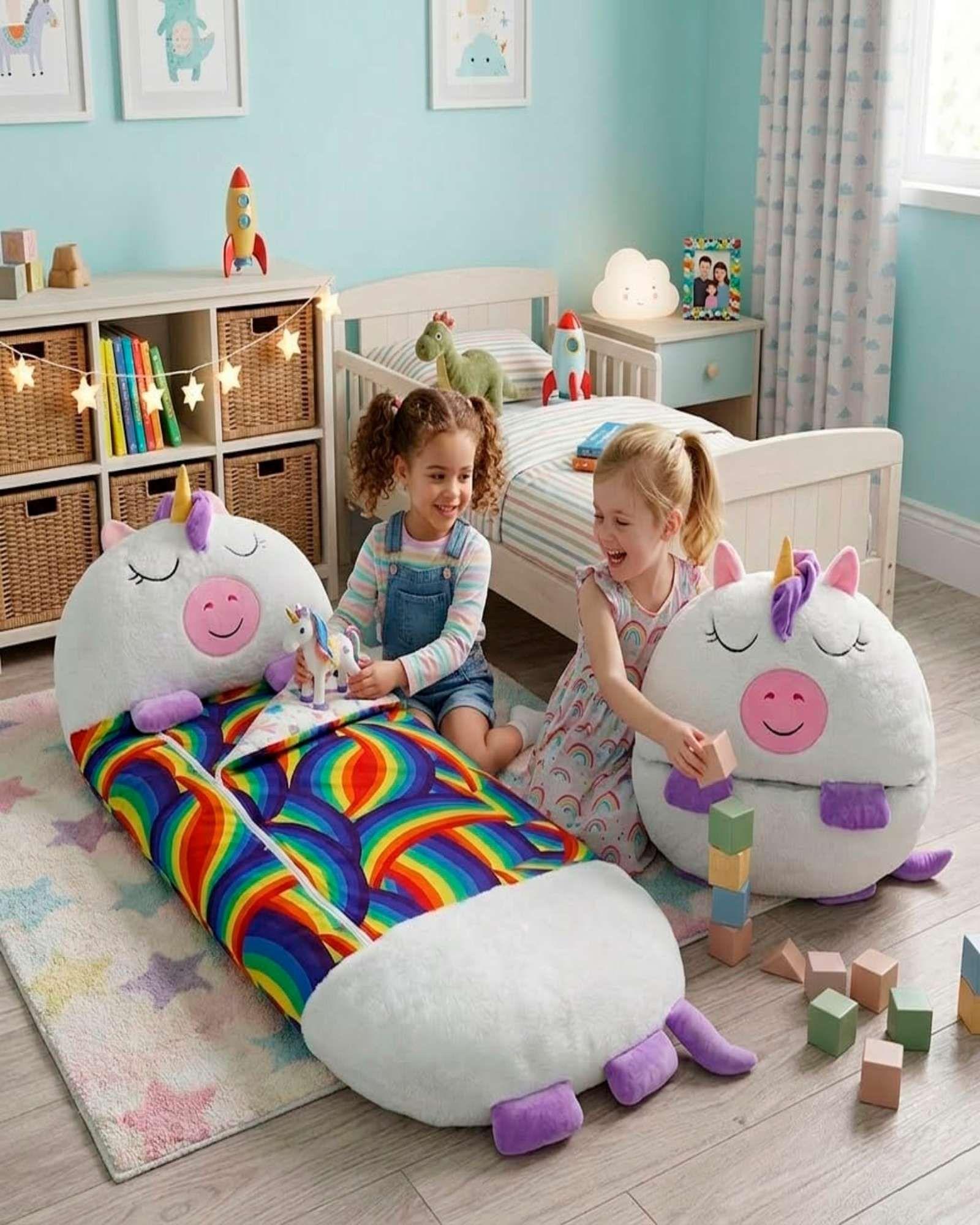 Saco de Dormir Para niños 2 en 1: Almohada y Saco Happy Nappers m2-3