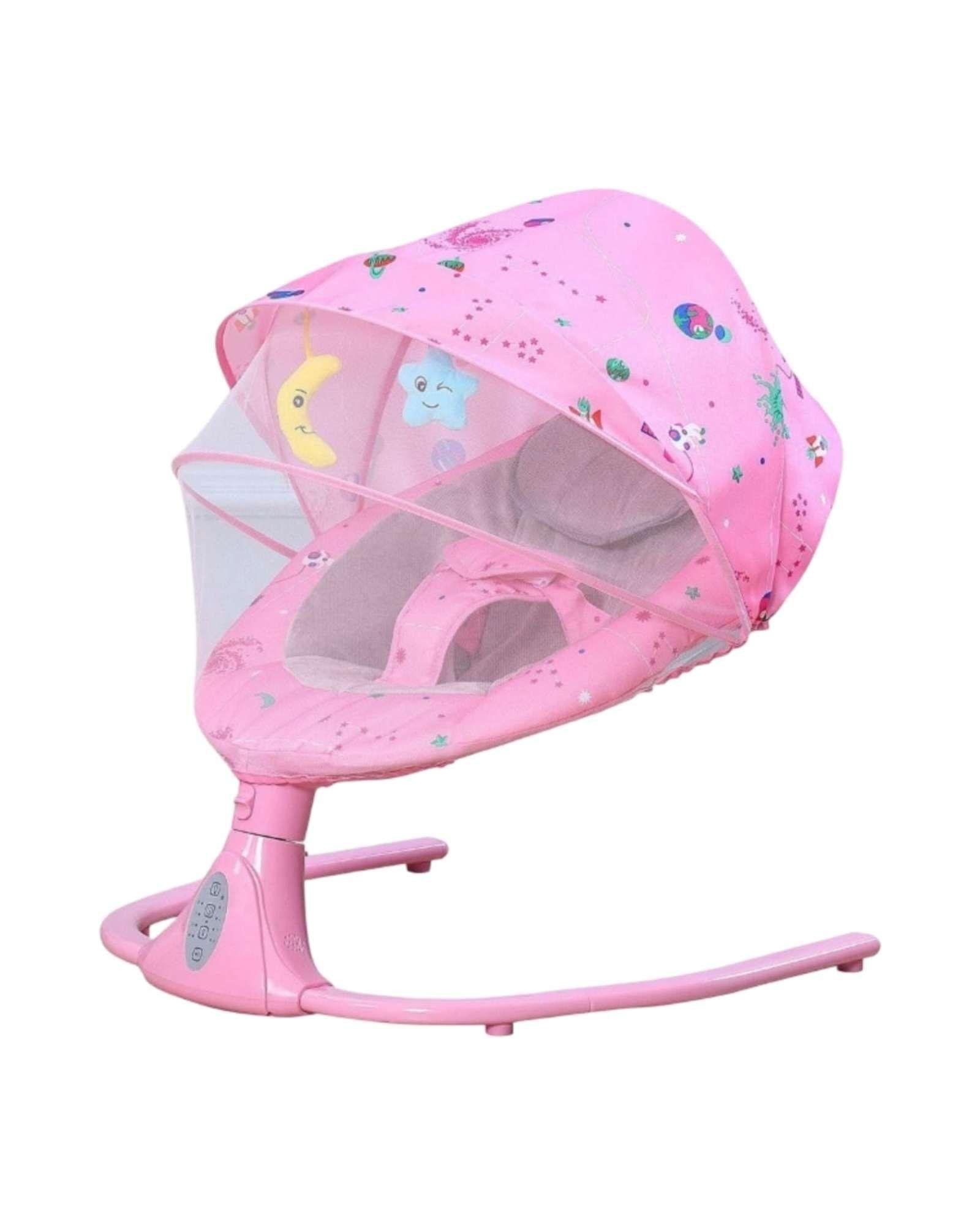 Silla Nido Mecedora Inteligente 360° para Bebé-5