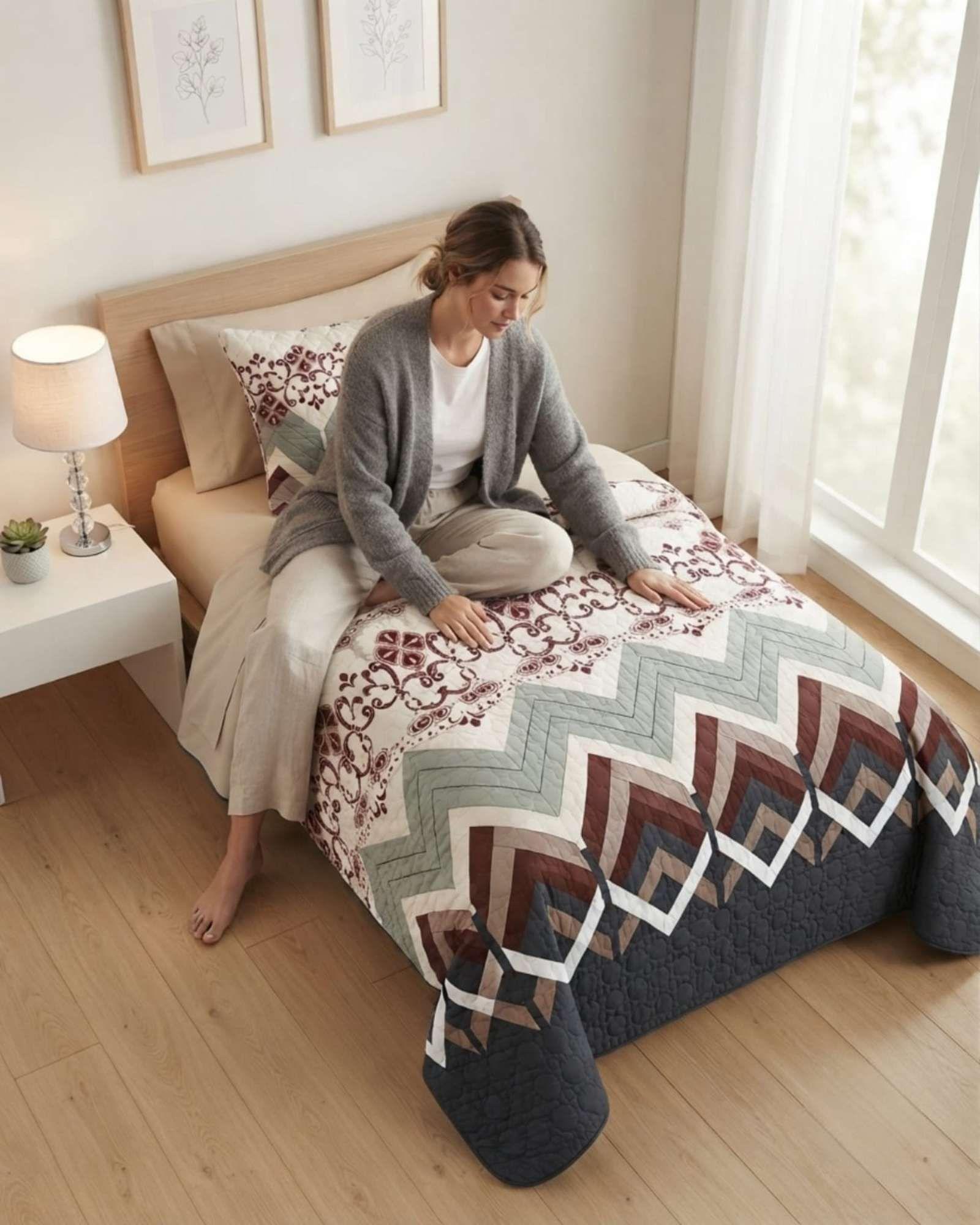 Quilt De Verano 1.5 Plazas Fresco Y Ligero 14-2