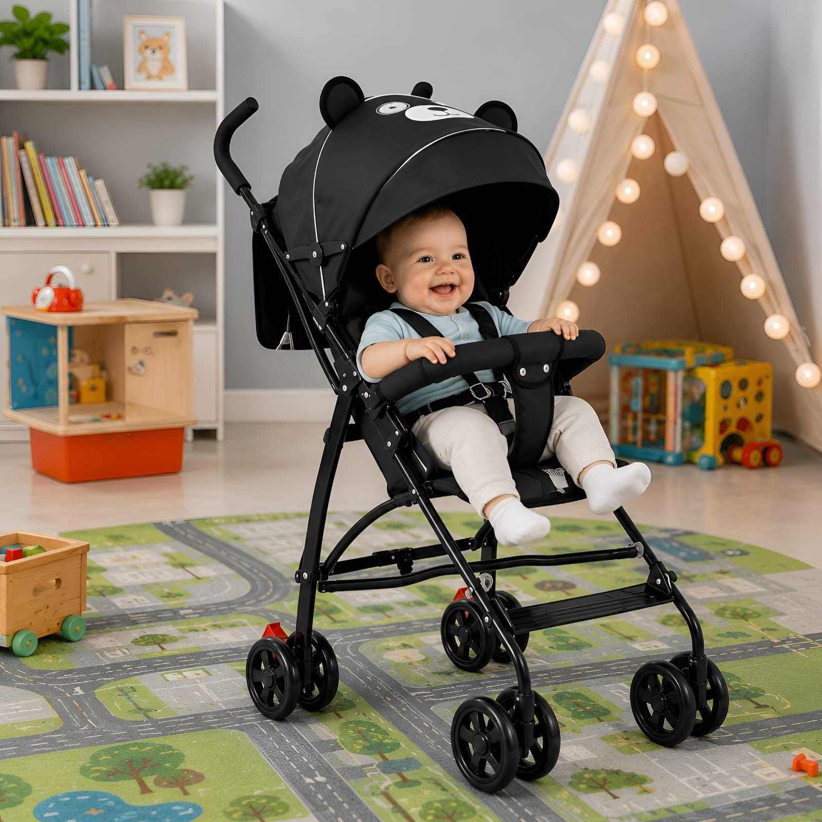 Coche Paseador Liviano y Plegable para Bebé 02-0