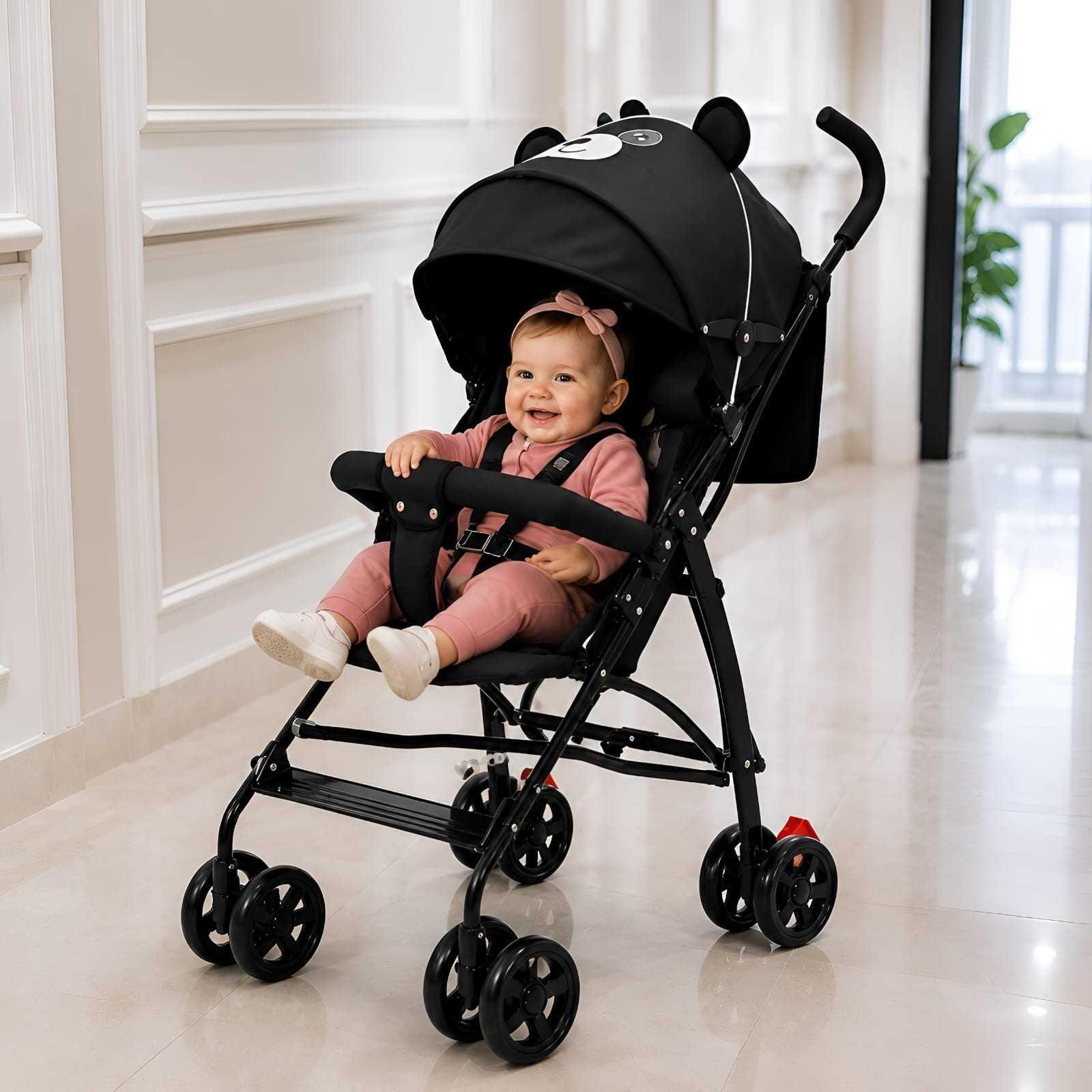 Coche Paseador Liviano y Plegable para Bebé 02-4