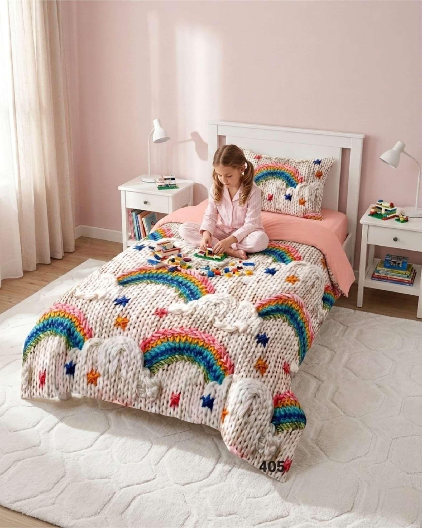 Quilt Cubrecamas Ligero Verano Efecto 5D Plaza y Media PM13-2