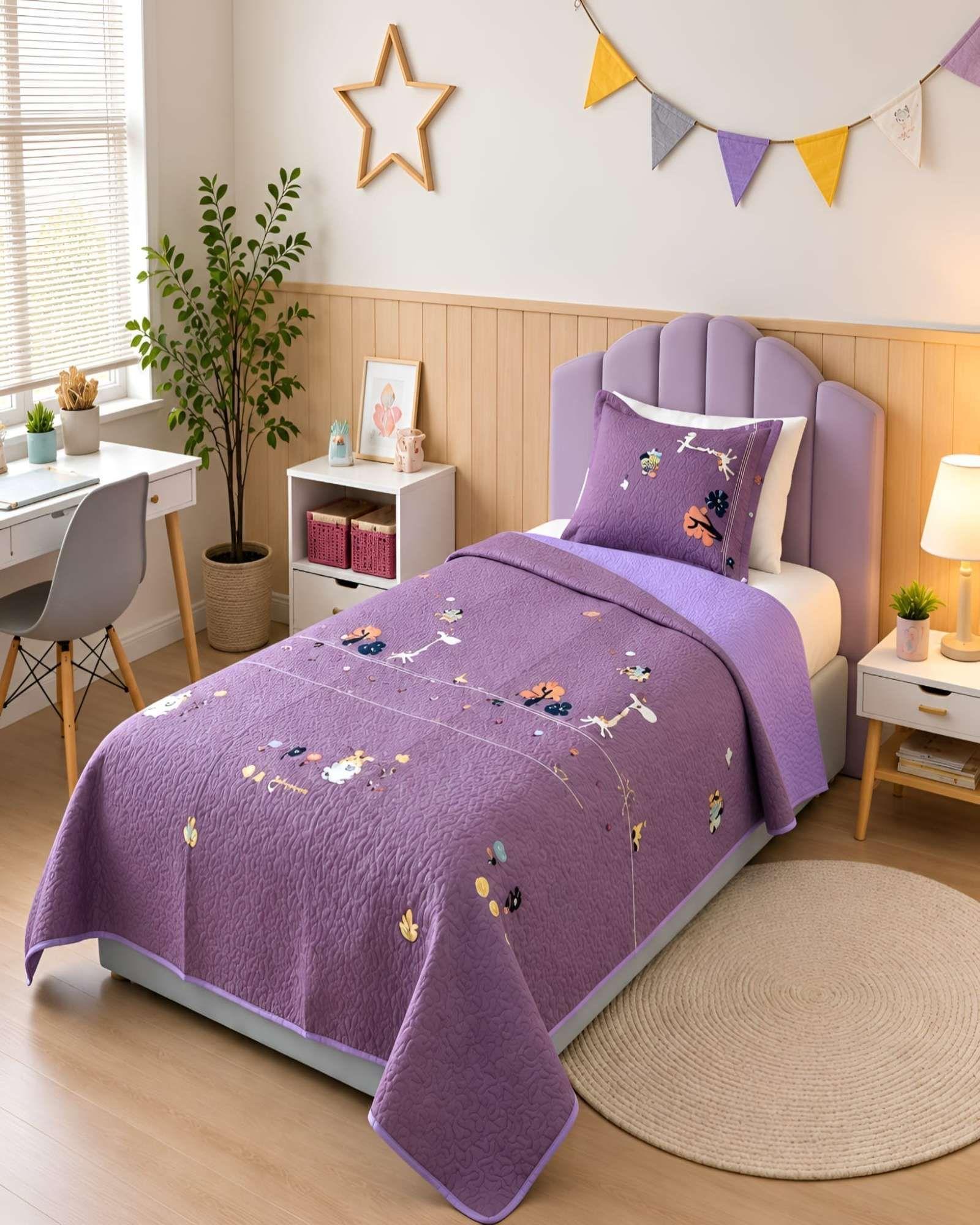 Quilt Delgado De Verano Plaza Y Media Mas Almohada Ultra Suaves m12-5