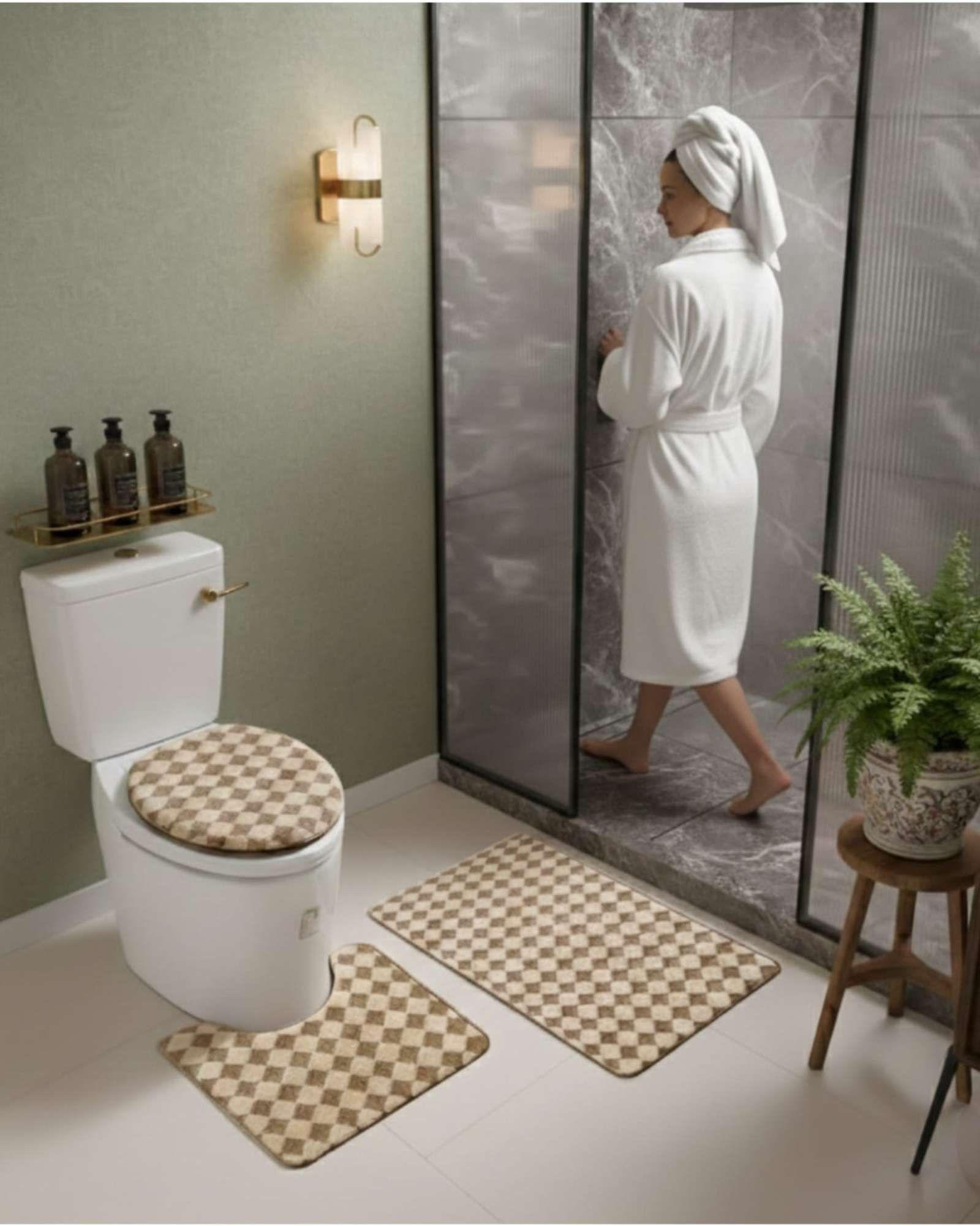 SET DE BAÑO 3 PIEZAS SUAVES Y ABSORBENTES m5-1