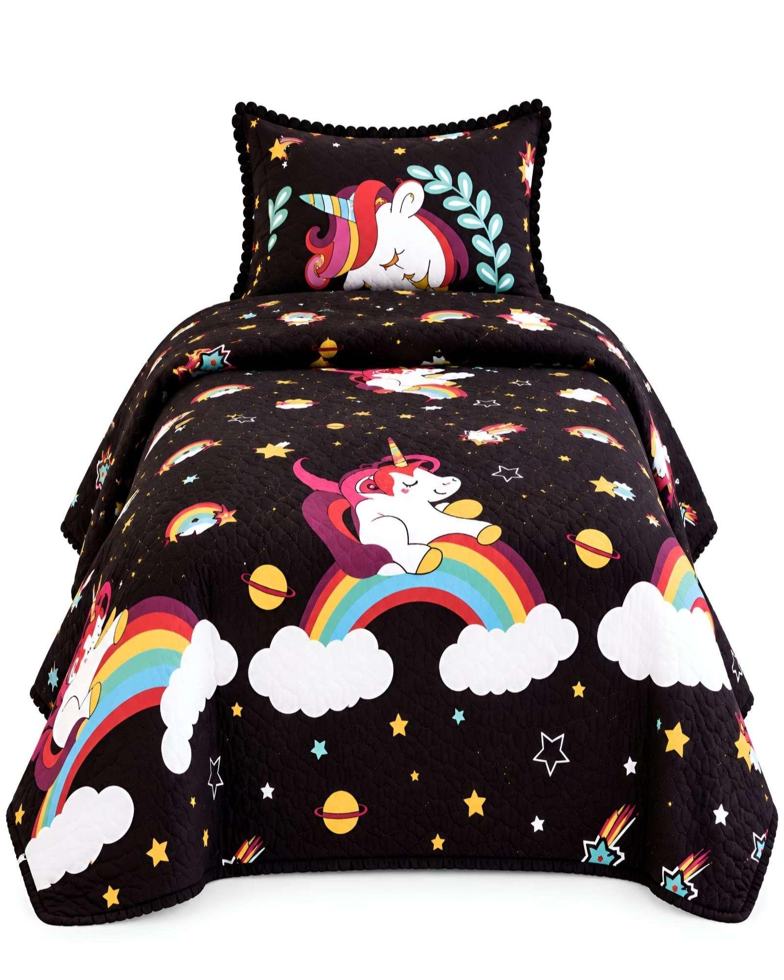 Cubrecamas Quilt de Verano Plaza y Media con Funda 02-4
