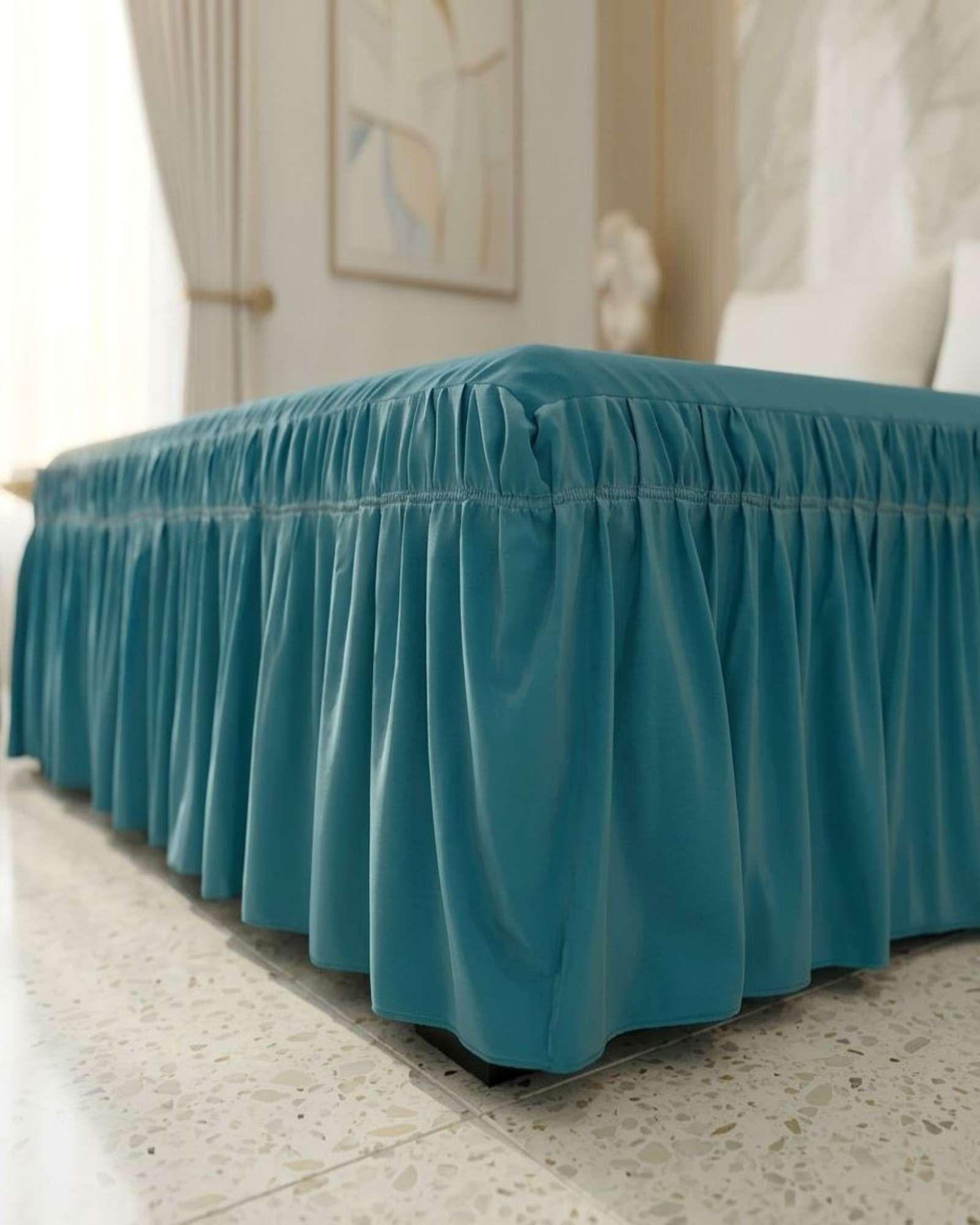 Cubre Base de Cama Elastico Ajustable King m4-4