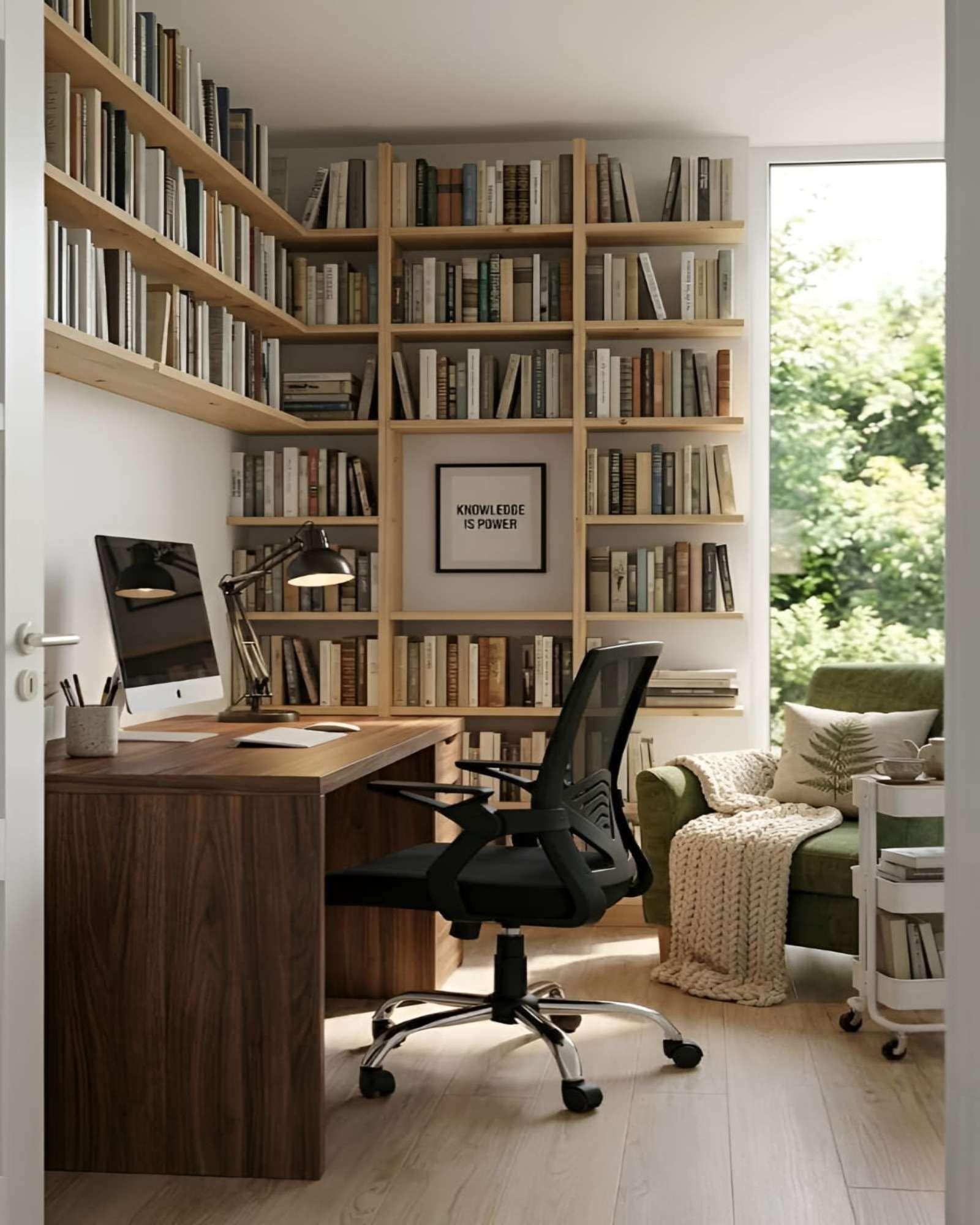 Silla de Escritorio Ergonómica con Apoyabrazos Abatibles-4