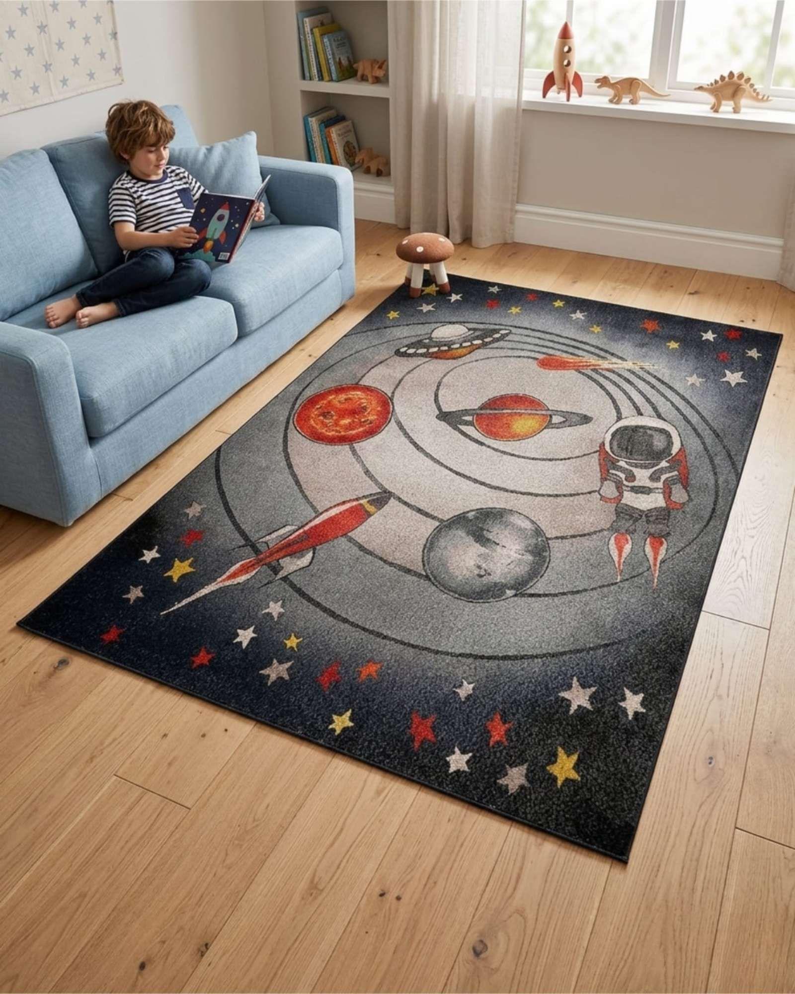 Alfombra Area de Juegos para Niños de 120x180cm m8-2
