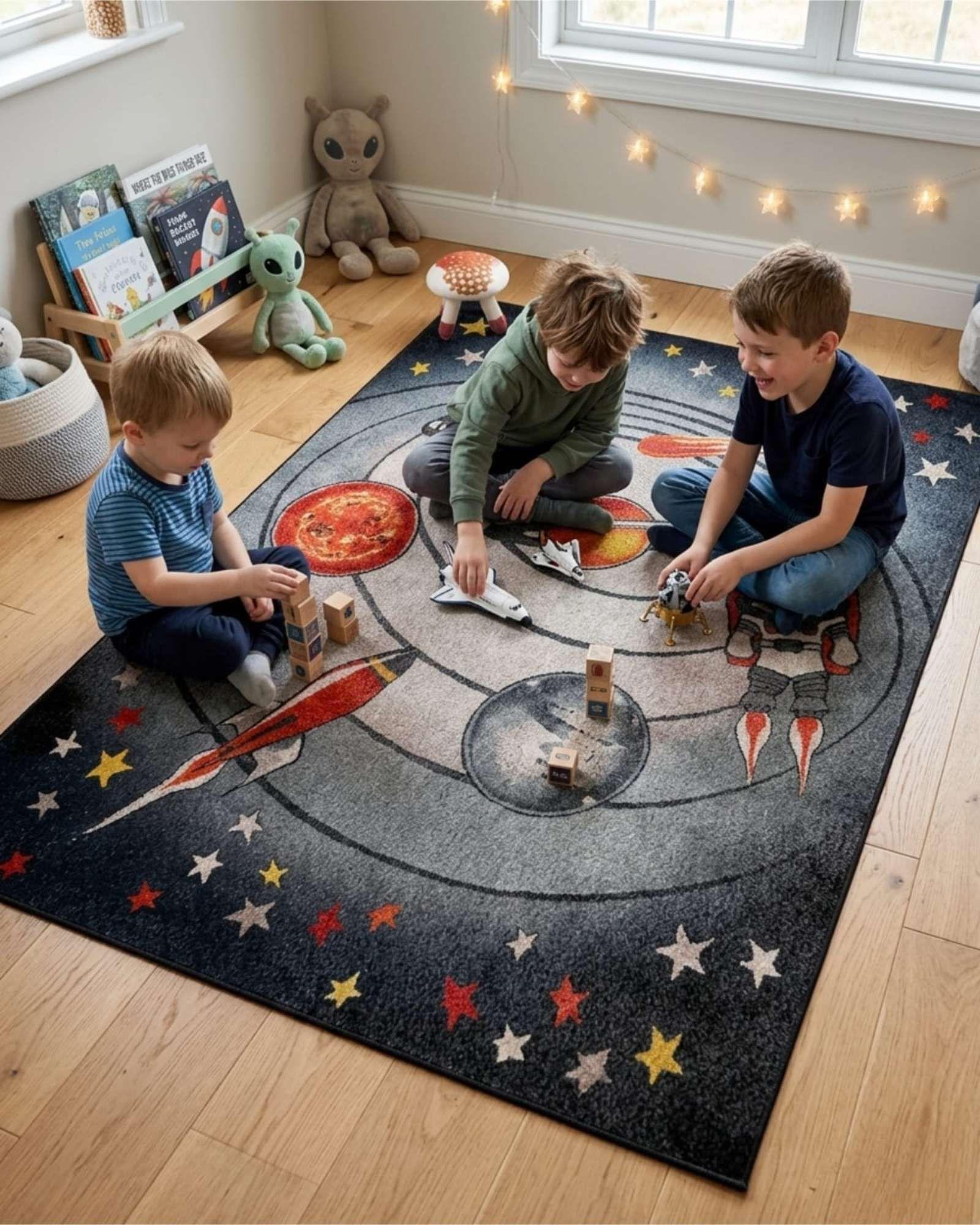 Alfombra Area de Juegos para Niños de 120x180cm m8-3