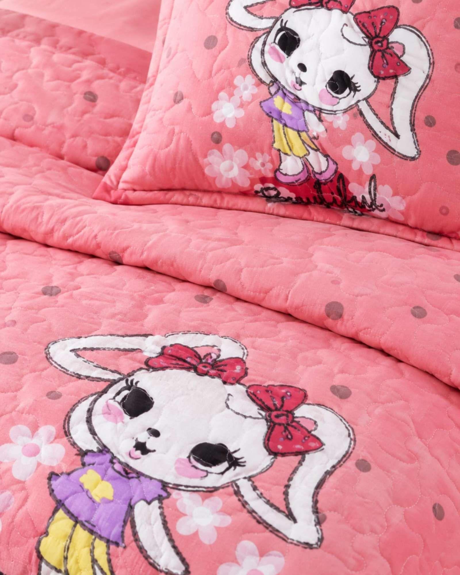 Cubrecamas Infantil Plaza y Media Mas Almohada Frescura Y Estilo m1-3