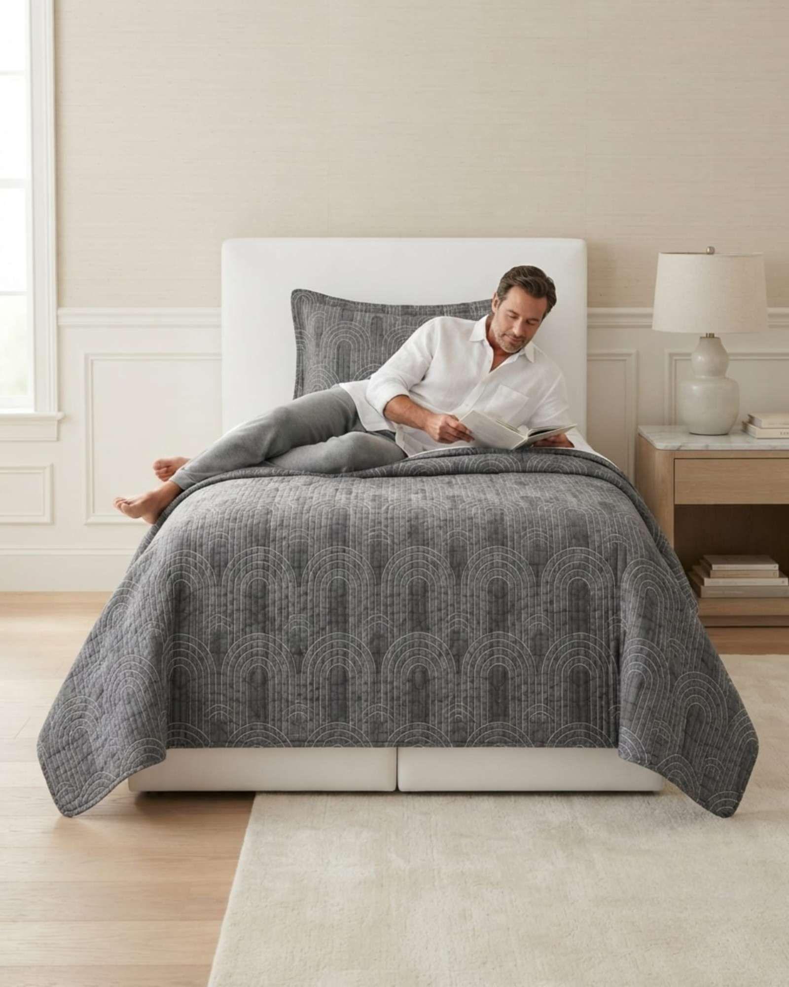 Set Cubrecama Verano 1.5 plaza 180x230 cm con 1 Almohada a8-1