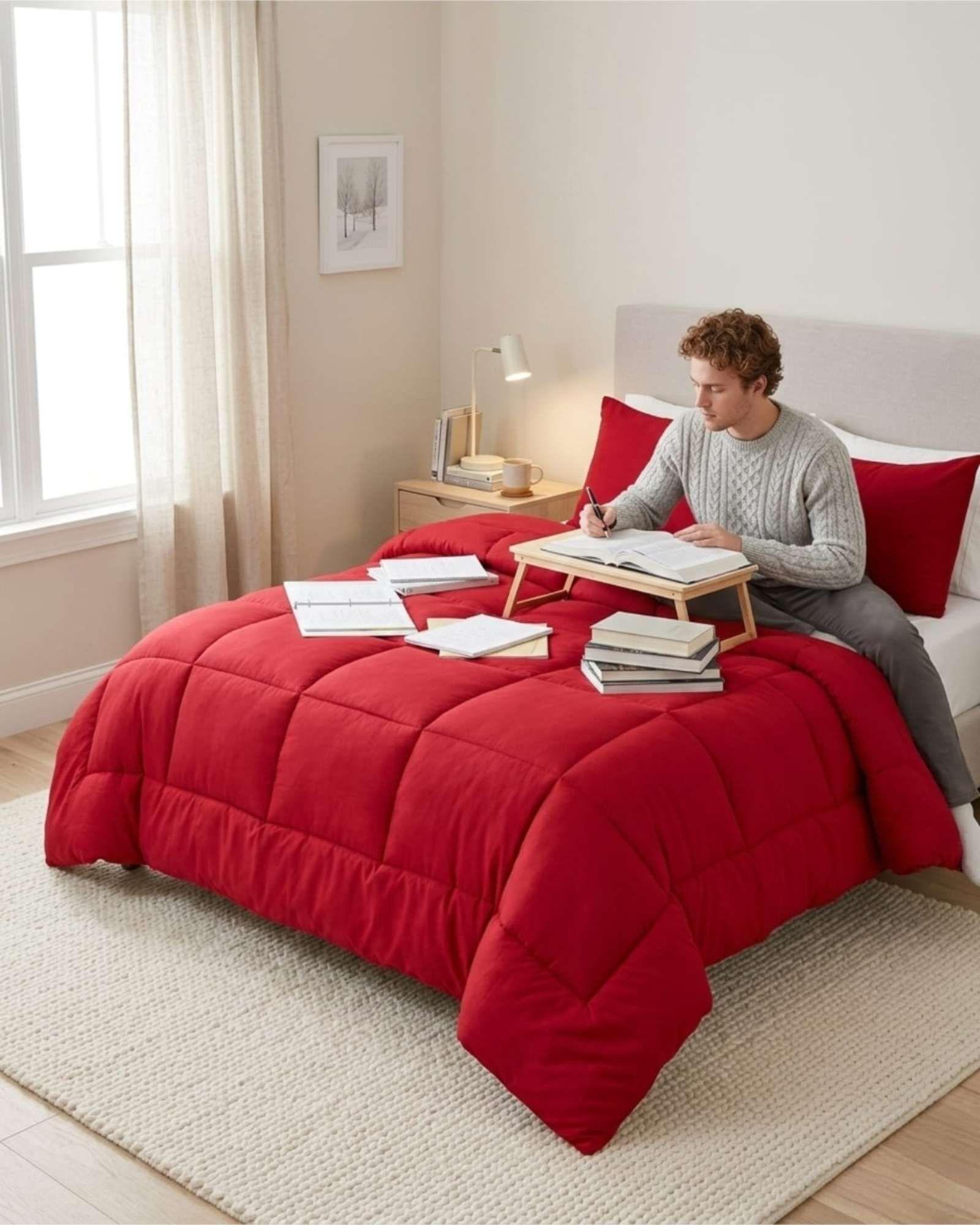 Plumon Plush de Chiporro Ultra Suave Para Invierno Plaza y media m23-3