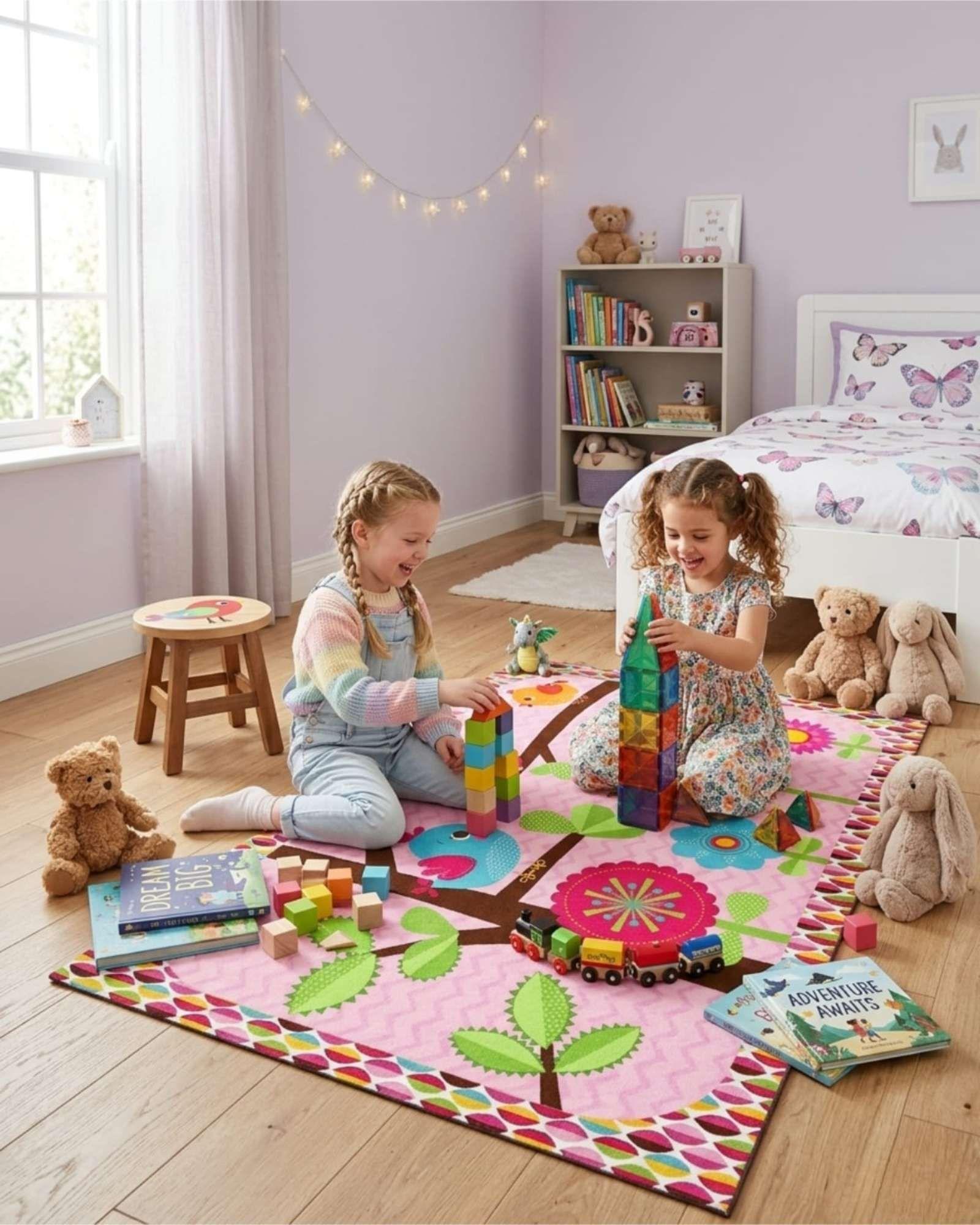 Alfombra Area de Juegos para Niños de 120x180cm m6-3