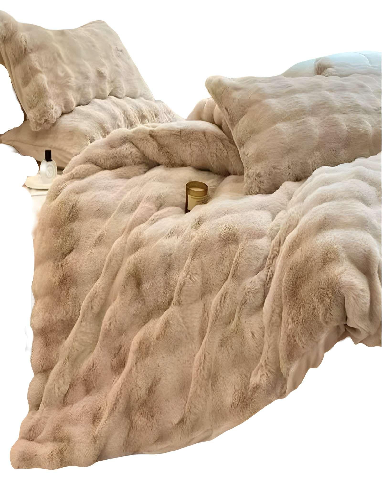 CUBRECAMA PELUDITO CON CHIPORRO BEIGE-1